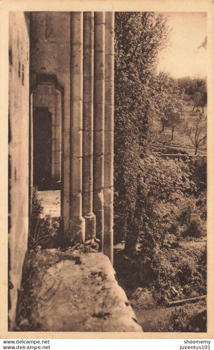 CPA Abbaye De Saint Wandrille-Dans Les Ruines De L'église      L2429 - Saint-Wandrille-Rançon