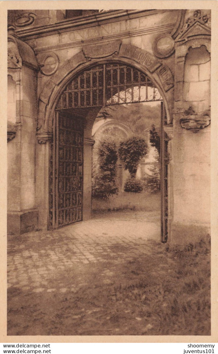 CPA Abbaye De Saint Wandrille-La Porte Extérieure      L2428 - Saint-Wandrille-Rançon