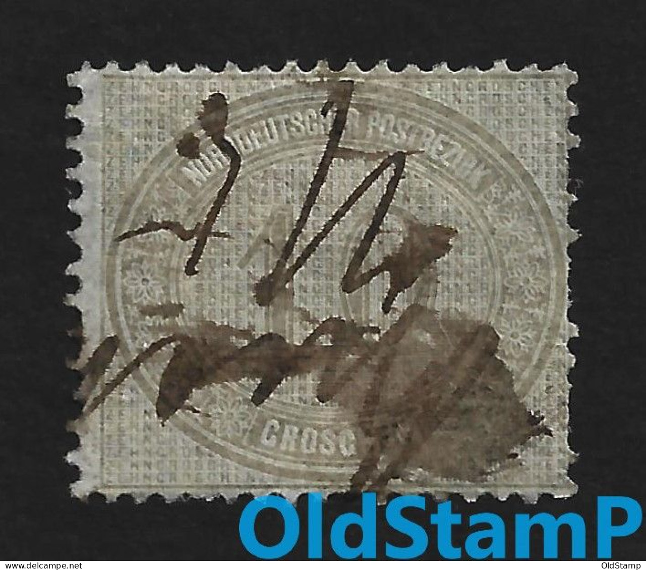 NORDDEUTSCHER POSTBEZIRK 1869 Mi.# 25 Gestempelt 10 Gr / Allemagne Alemania Altdeutschland Old Germany States - Usati