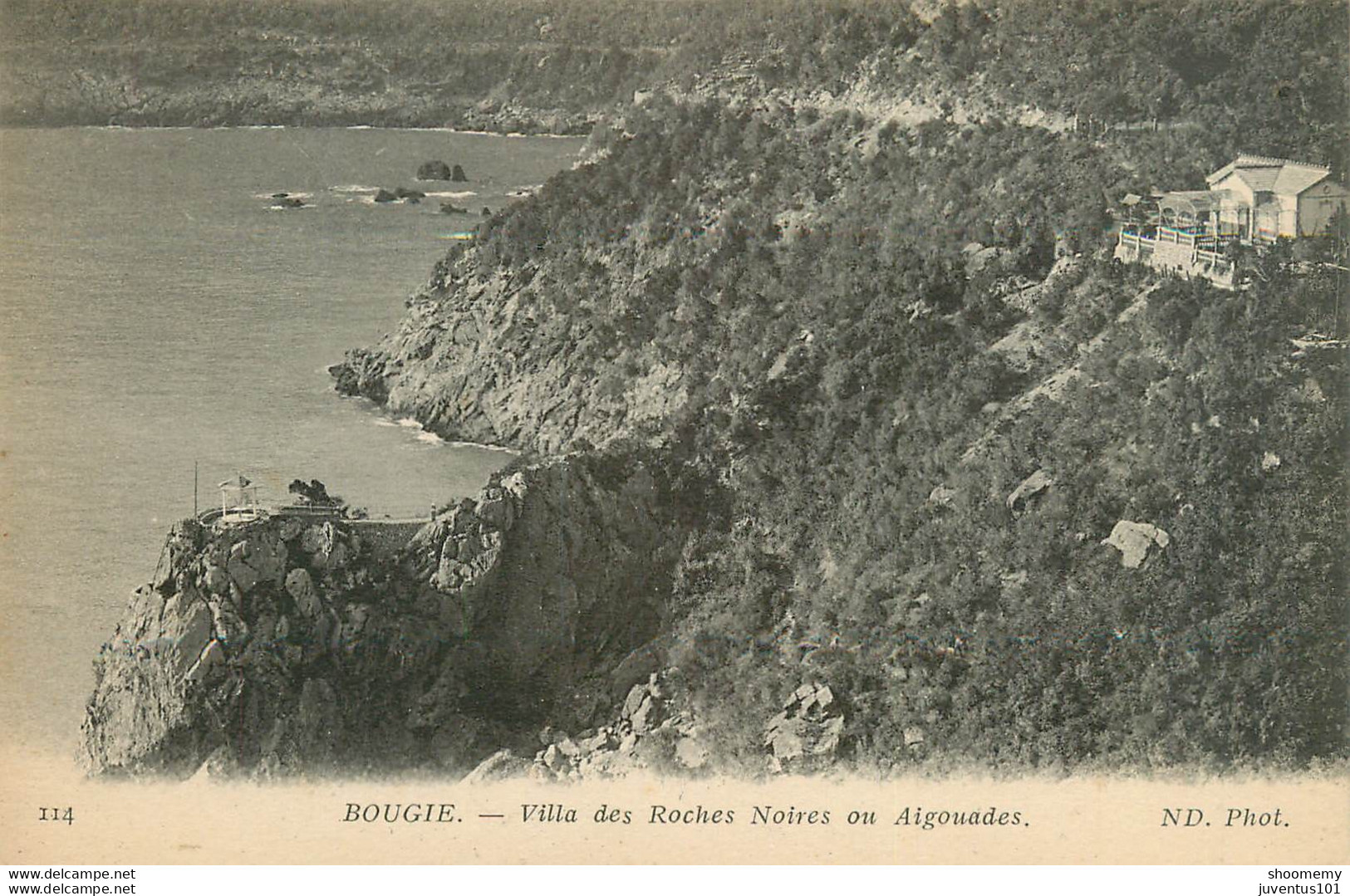 CPA Bougie-Villa Des Roches Noires Oui Aigouades-114    L1845 - Bejaia (Bougie)