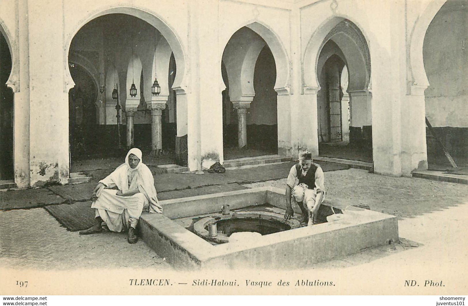 CPA Tlemcen-Sidi Haloui-Vasque Des Ablutions    L1845 - Tlemcen