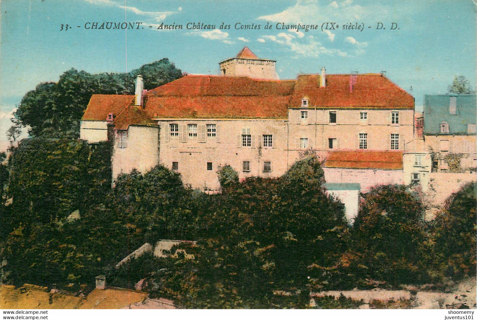 CPA Chaumont-Ancien Château Des Comtes De Champagne     L1286 - Chaumont