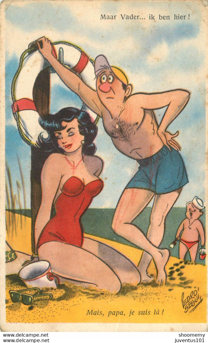 CPA Illustration-Mais Papaye Suis Là !     L1289 - 1900-1949