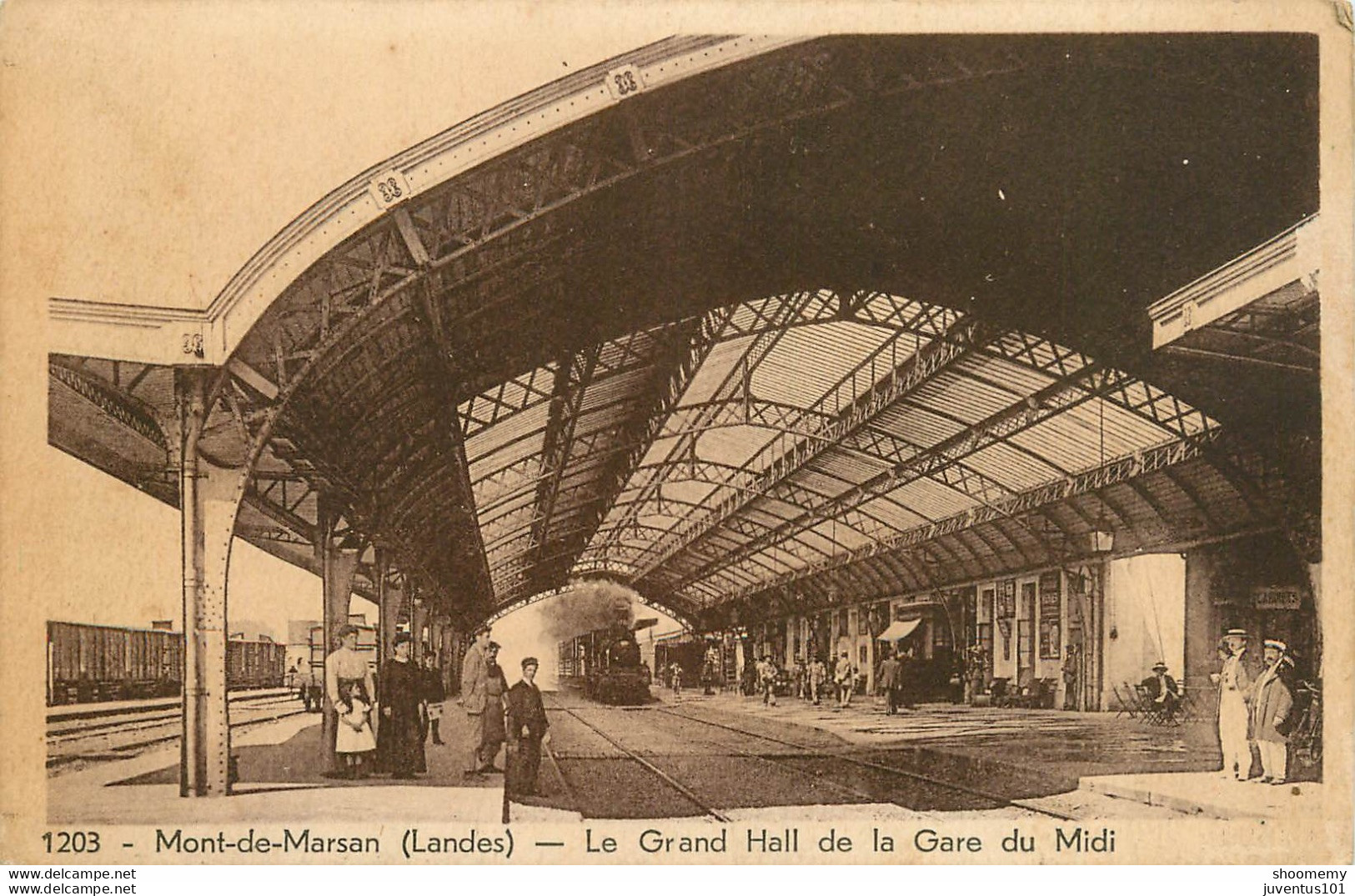 CPA Mont De Marsan-Le Grand Hall De La Gare     L1292 - Mont De Marsan