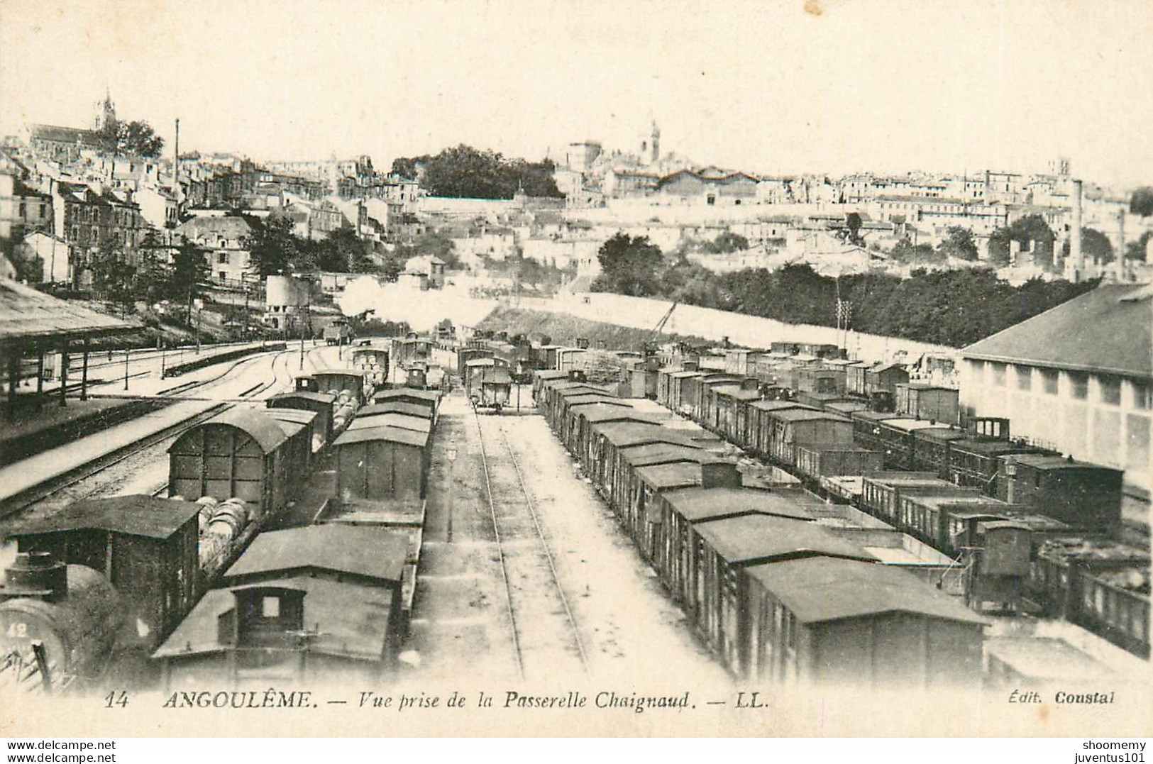 CPA Angoulême-Vue Prise De La Passerelle Chaignaud     L1293 - Angouleme