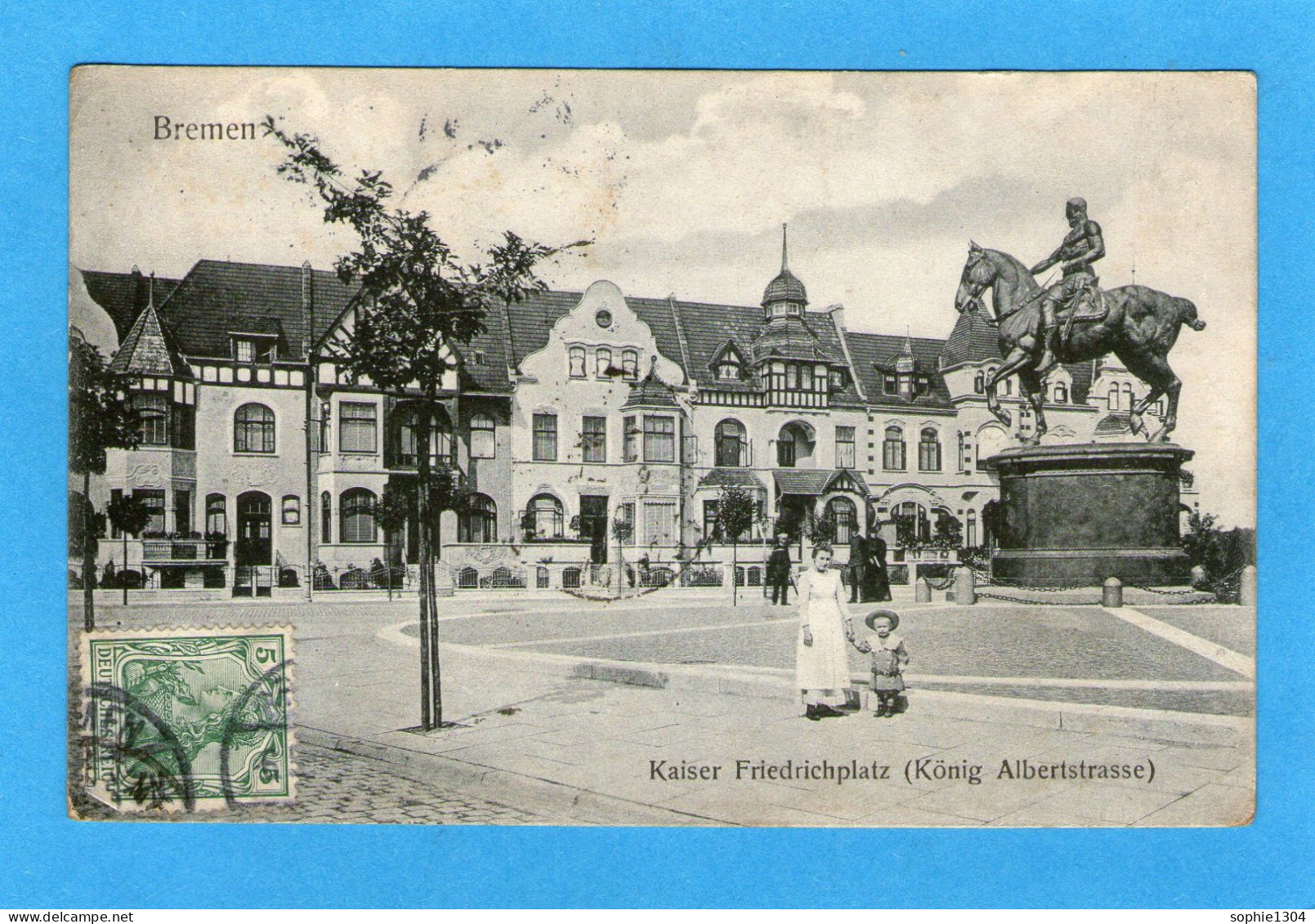 BREMEN - Kaiser Friedrichplatz (König Albertstrasse) - Bremen