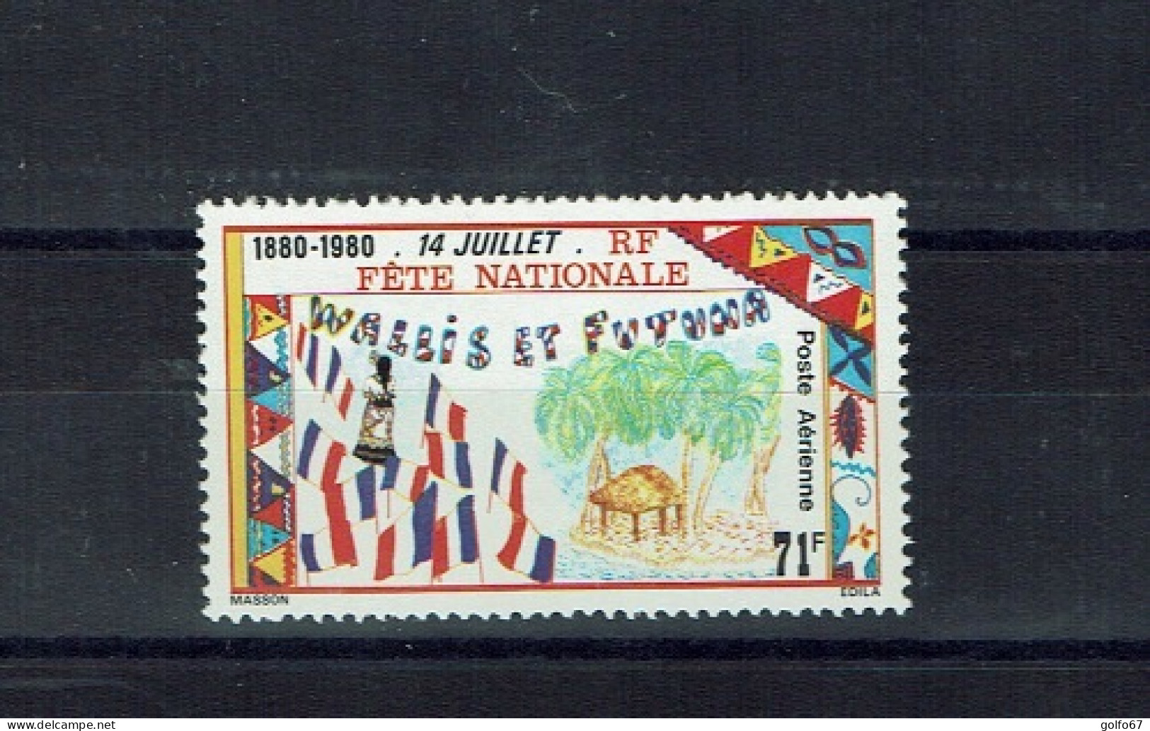 WALLIS & FUTUNA Poste Aérienne 1980 Y&T N° 103 NEUF** - Unused Stamps