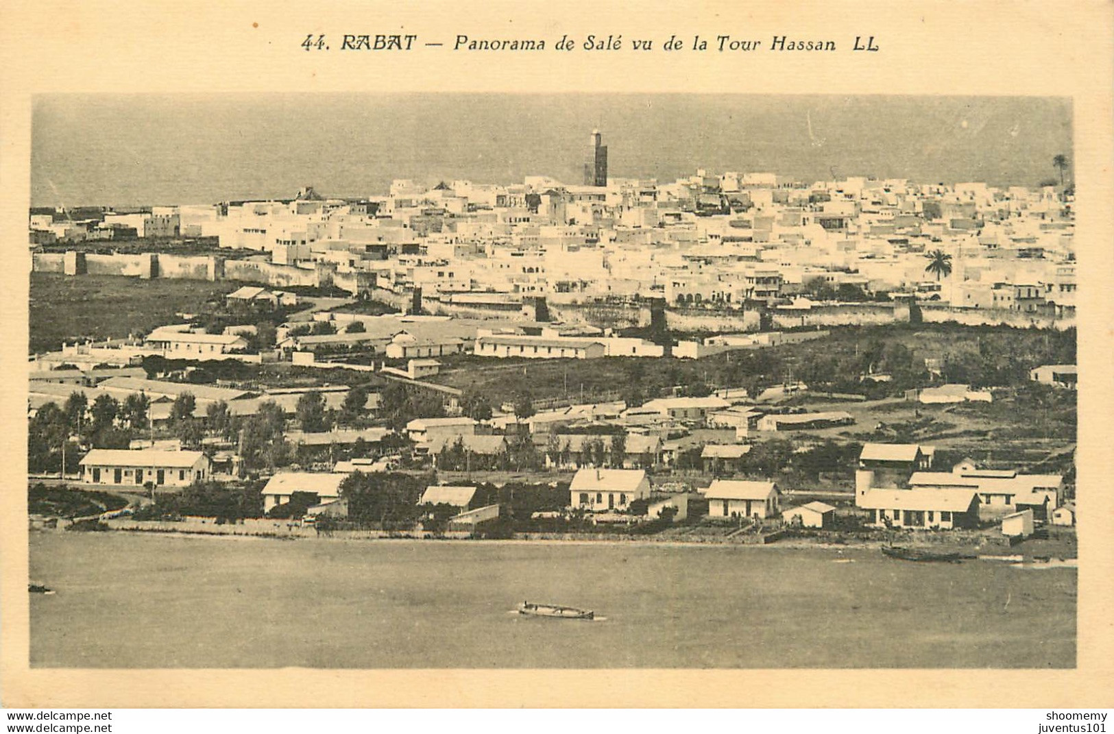 CPA Rabat-Panorama De Salé Vu De La Tour Hassan-44      L1985 - Rabat