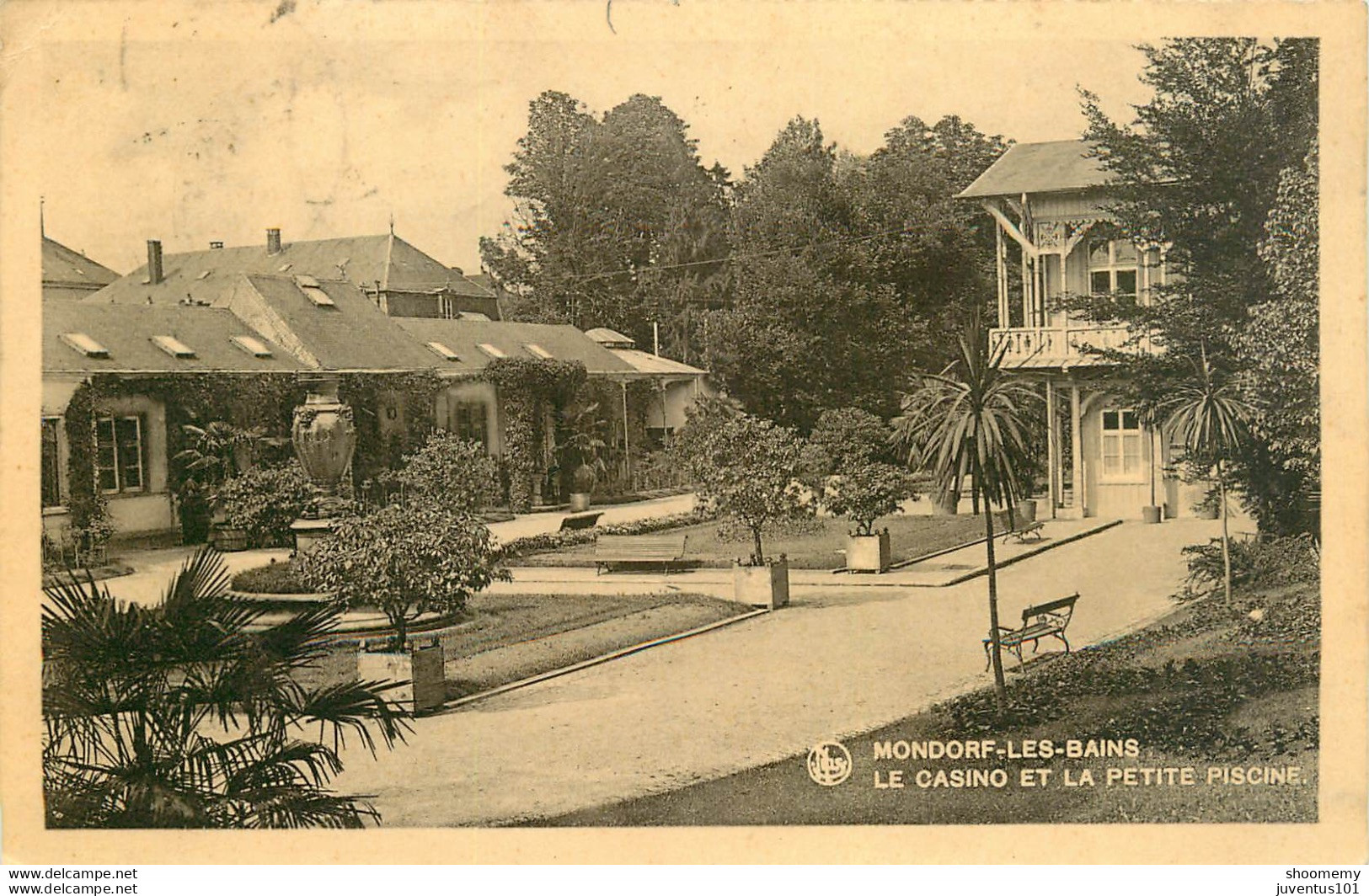 CPA Mondorf Les Bains-Le Casino Et La Petite Piscine      L1986 - Bad Mondorf