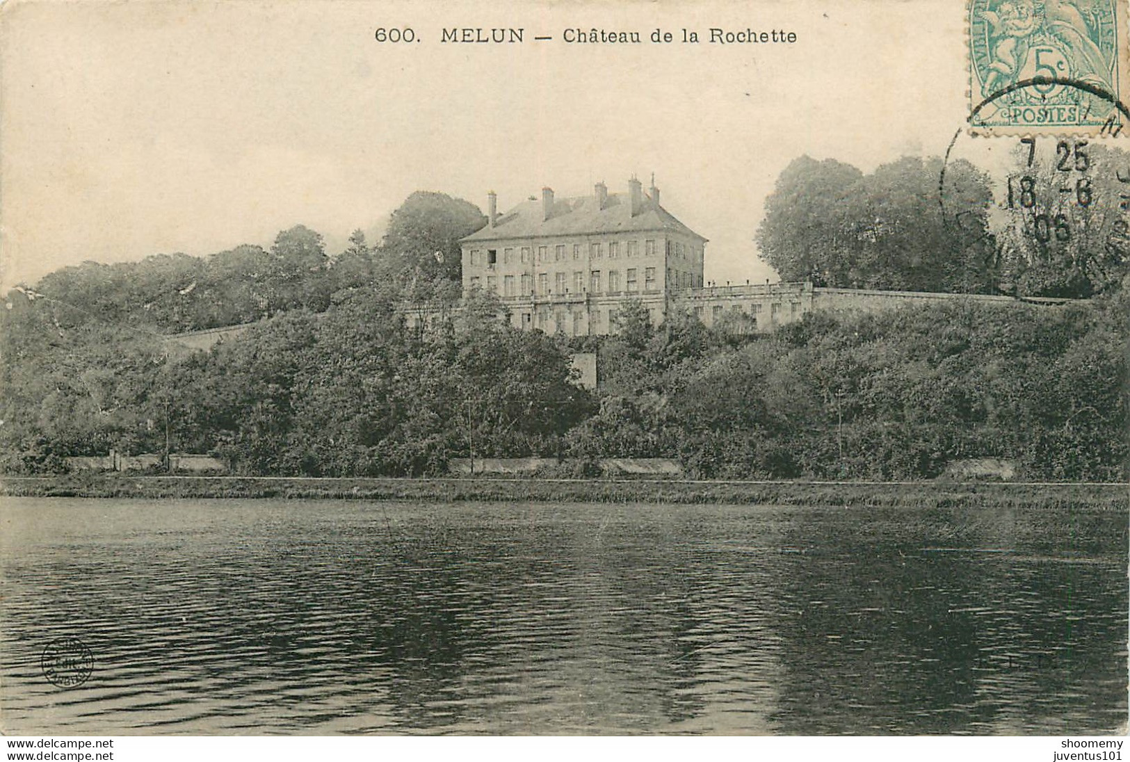 CPA Melun-Château De La Rochette-Timbre     L1437 - Melun