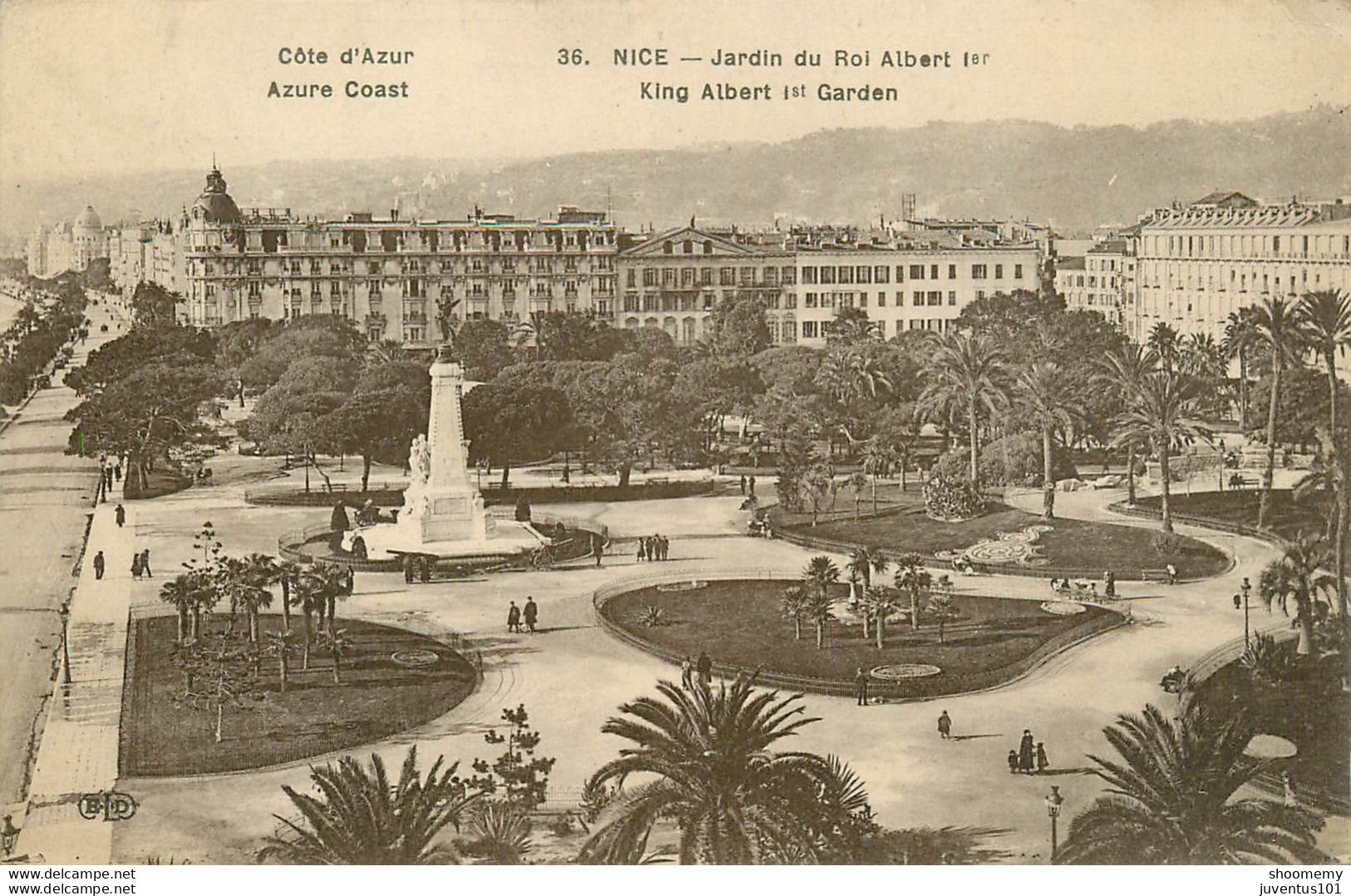 CPA Nice-Jardin Du Roi Albert    L1438 - Parchi E Giardini