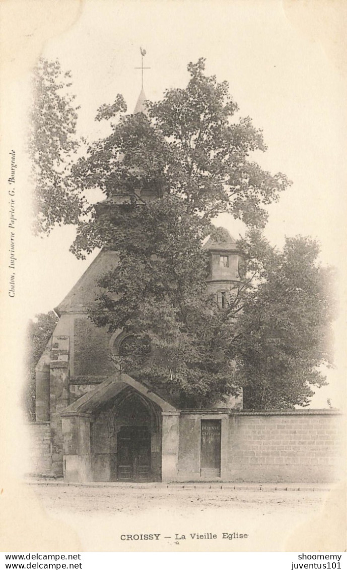CPA Croissy-La Vieille église      L2431 - Croissy-sur-Seine