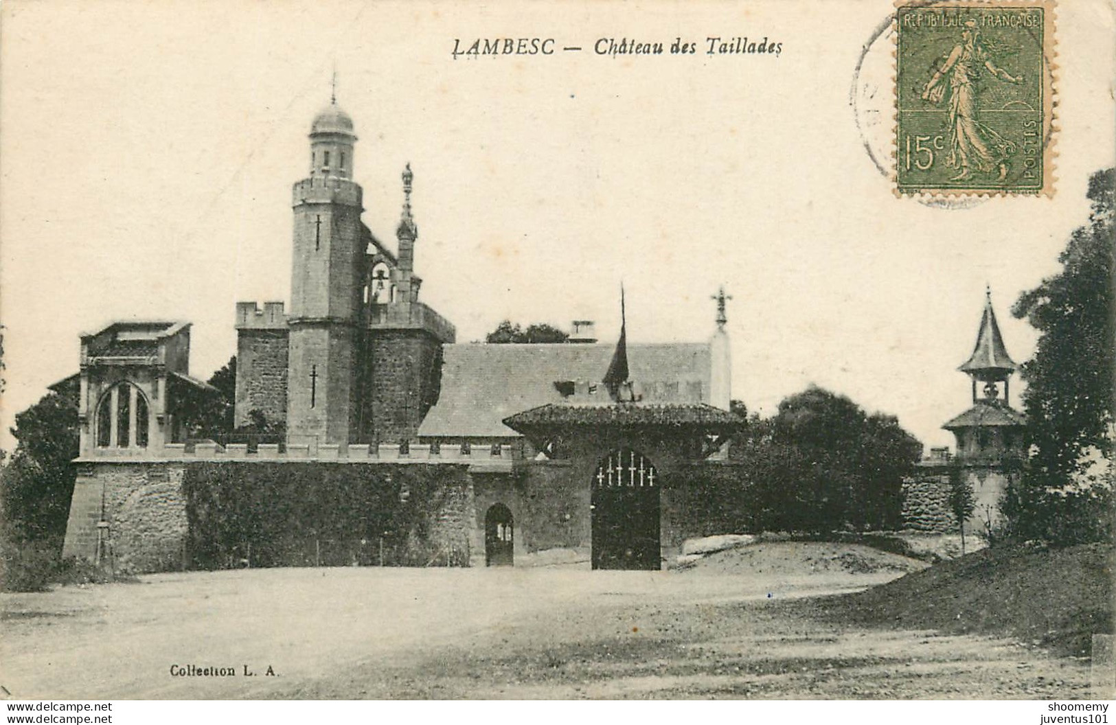 CPA Lambesc-Château Des Taillades-Timbre      L2357 - Lambesc