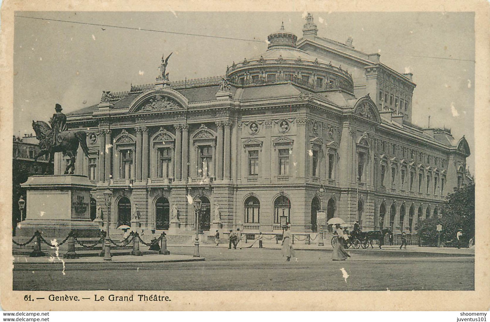 CPA Genève-Le Grand Théâtre-61      L2358 - Genève