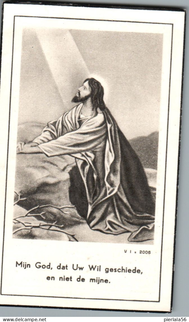 Bidprentje St-Maria-Horebeke - Browaeys Louis (1884-1952) - Devotion Images