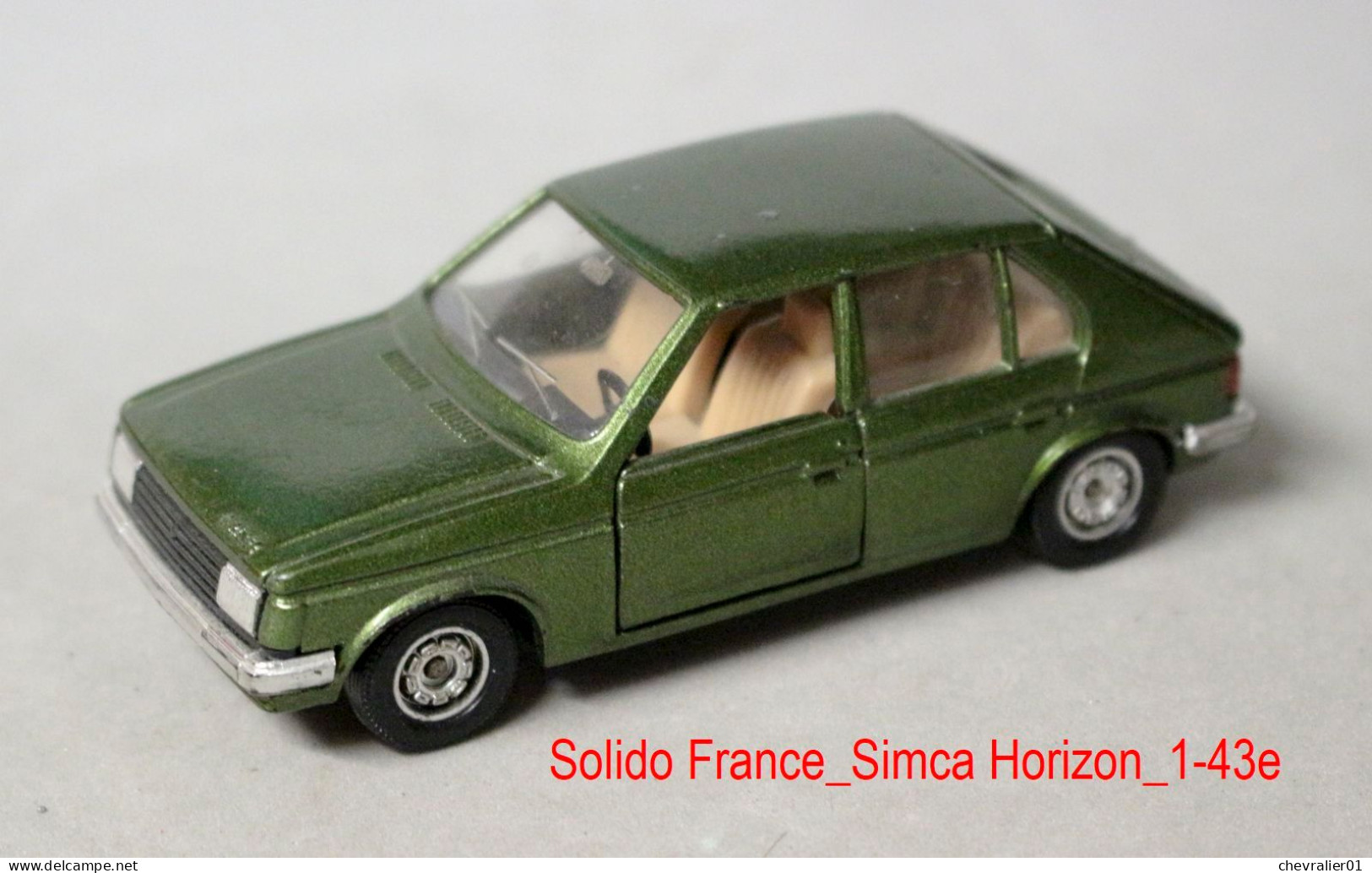 Véhicules_Solido France_lot De 3 Voitures Talbot-Simca-Matra_1-43e - Solido