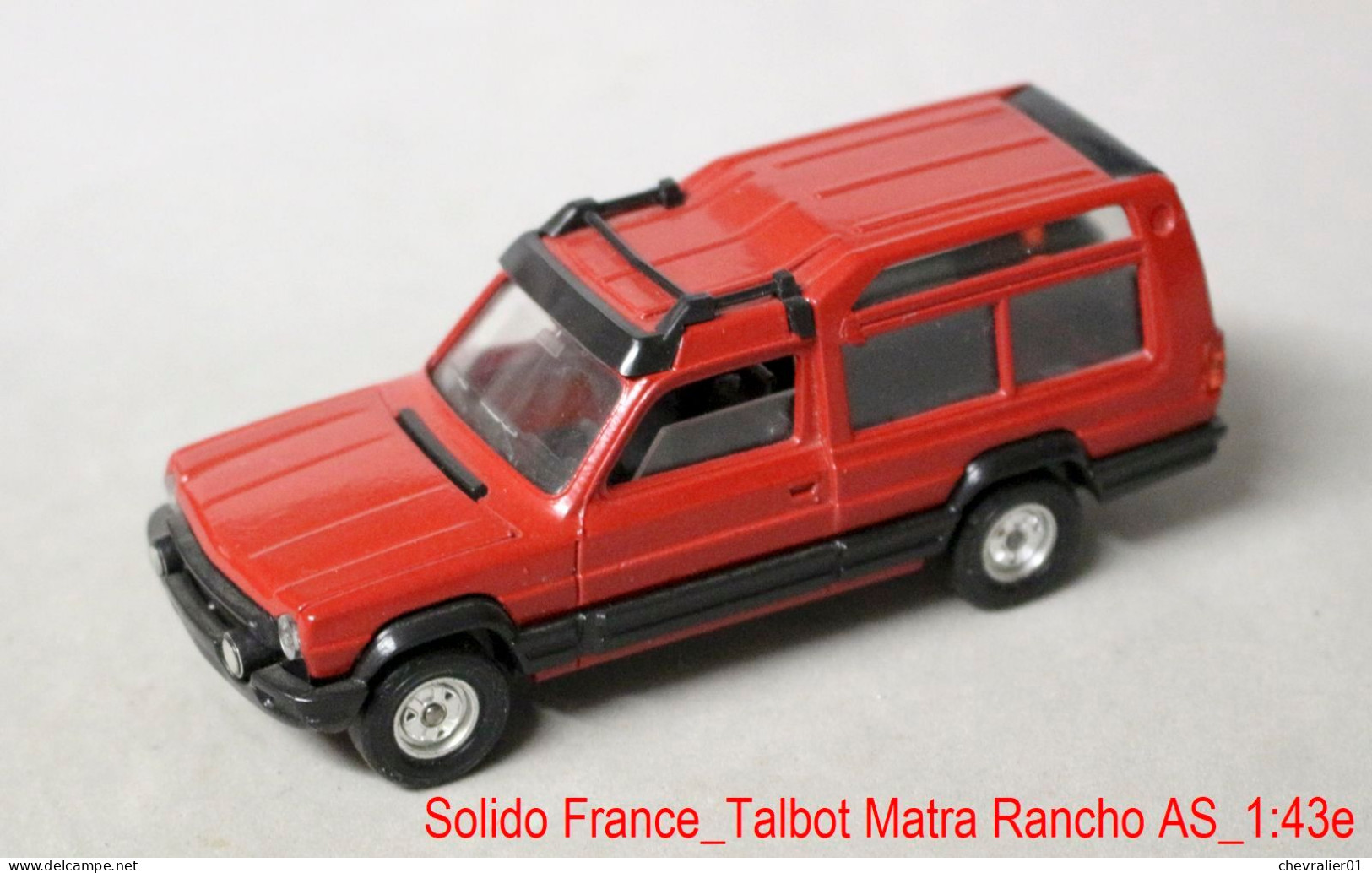 Véhicules_Solido France_lot de 3 voitures Talbot-Simca-Matra_1-43e