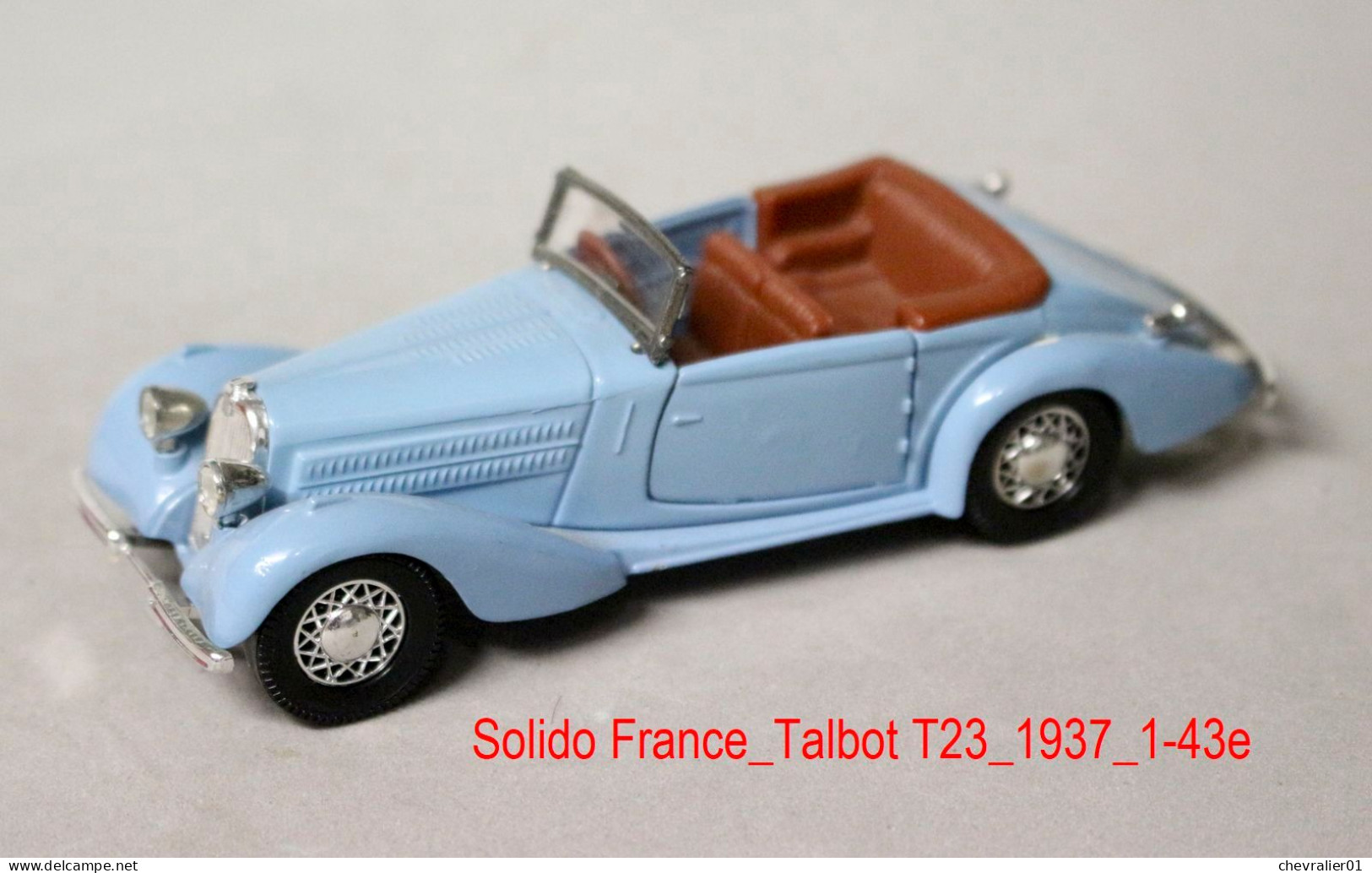 Véhicules_Solido France_lot de 3 voitures Talbot-Simca-Matra_1-43e