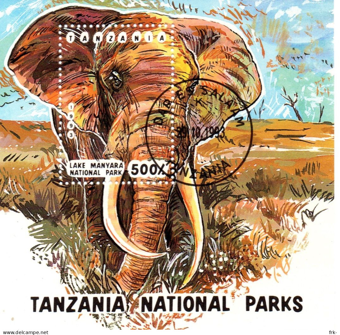 Tanzania Foglietto 1993 - Tanzania (1964-...)