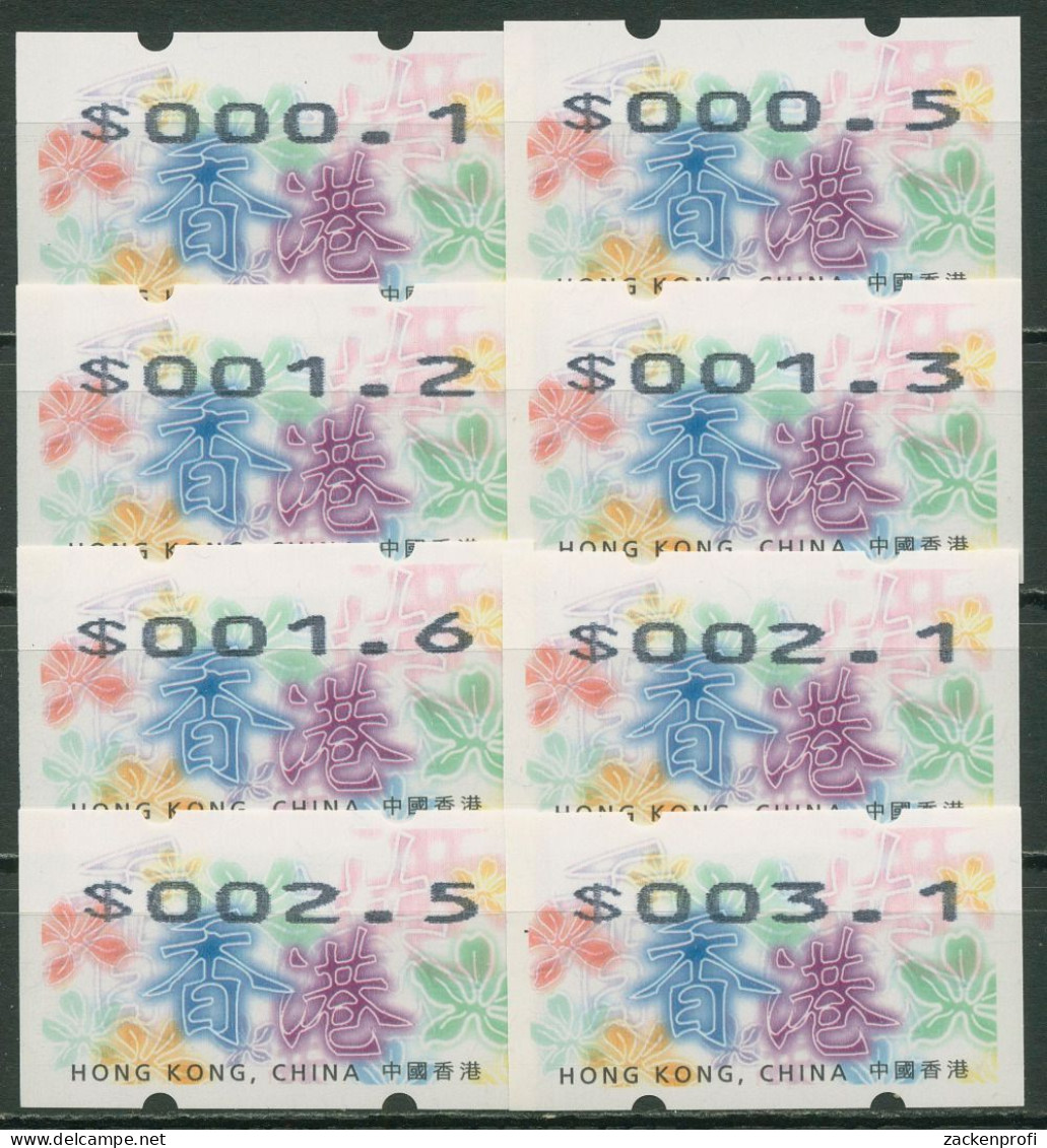 Hongkong 1998 Blüten Schriftzeichen Automatenmarke ATM 14 S2 Postfrisch - Distributori