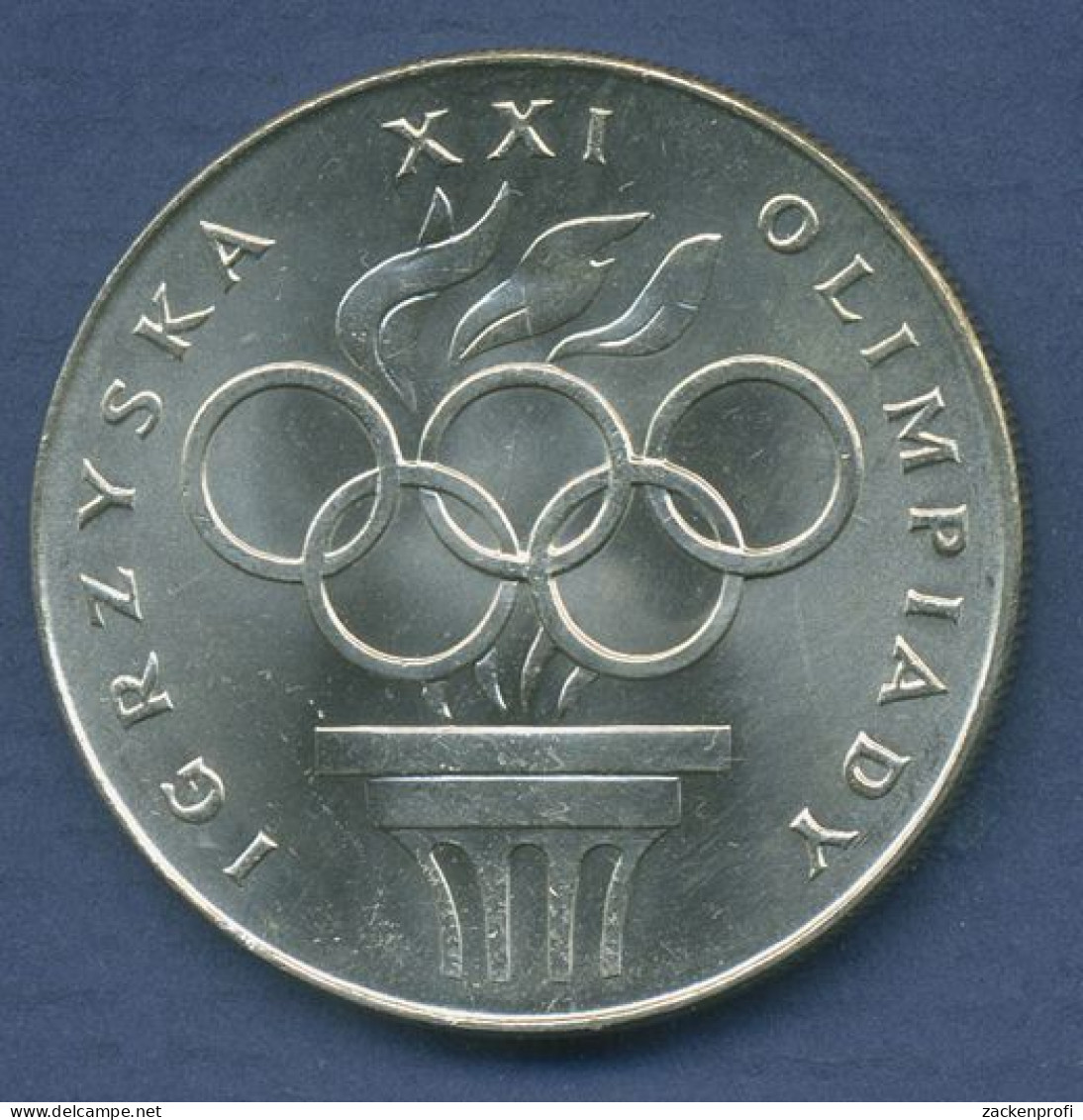Polen 200 Zlotych 1976, Olympische Spiele Montreal, KM 86 Vz (m3639) - Polonia