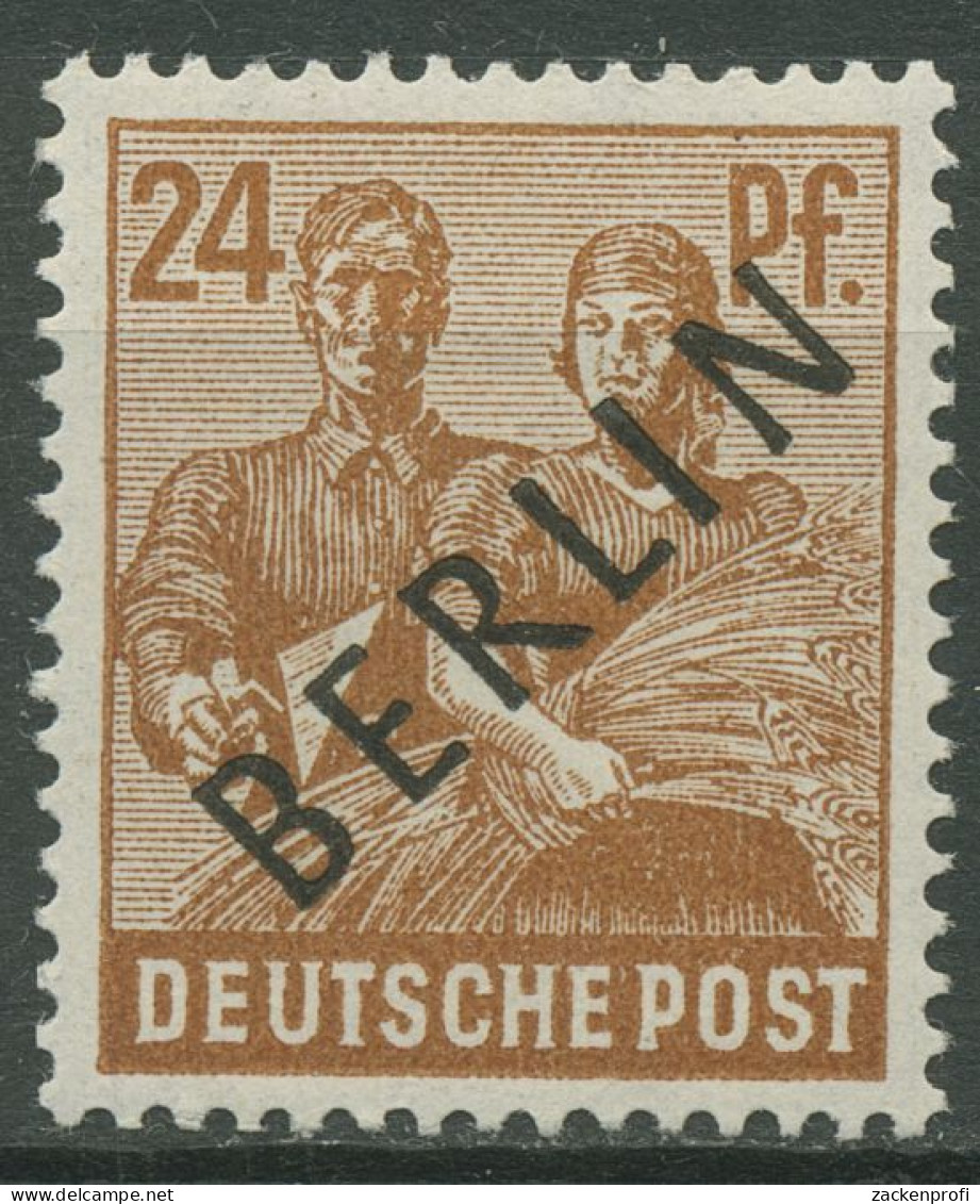 Berlin 1948 Schwarzaufdruck 9 Postfrisch Geprüft - Neufs