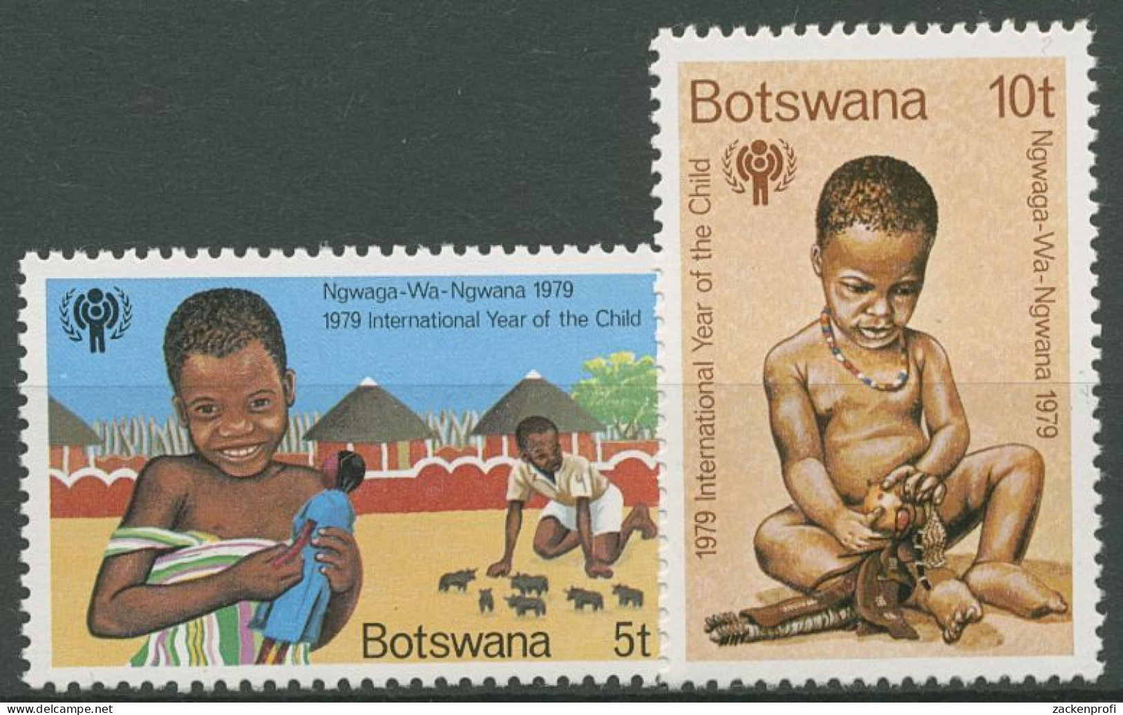Botswana 1979 Internationales Jahr Des Kindes 237/38 Postfrisch - Botswana (1966-...)
