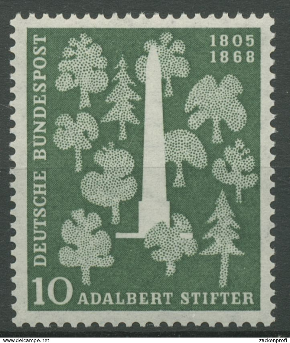 Bund 1955 150. Geburtstag Von Adalbert Stifter 220 Postfrisch - Ungebraucht