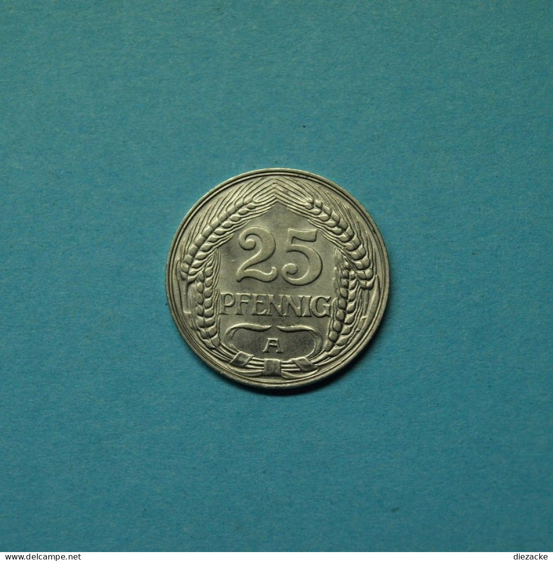 Kaiserreich 1910 A 25 Pfennig (WK043 - Other & Unclassified