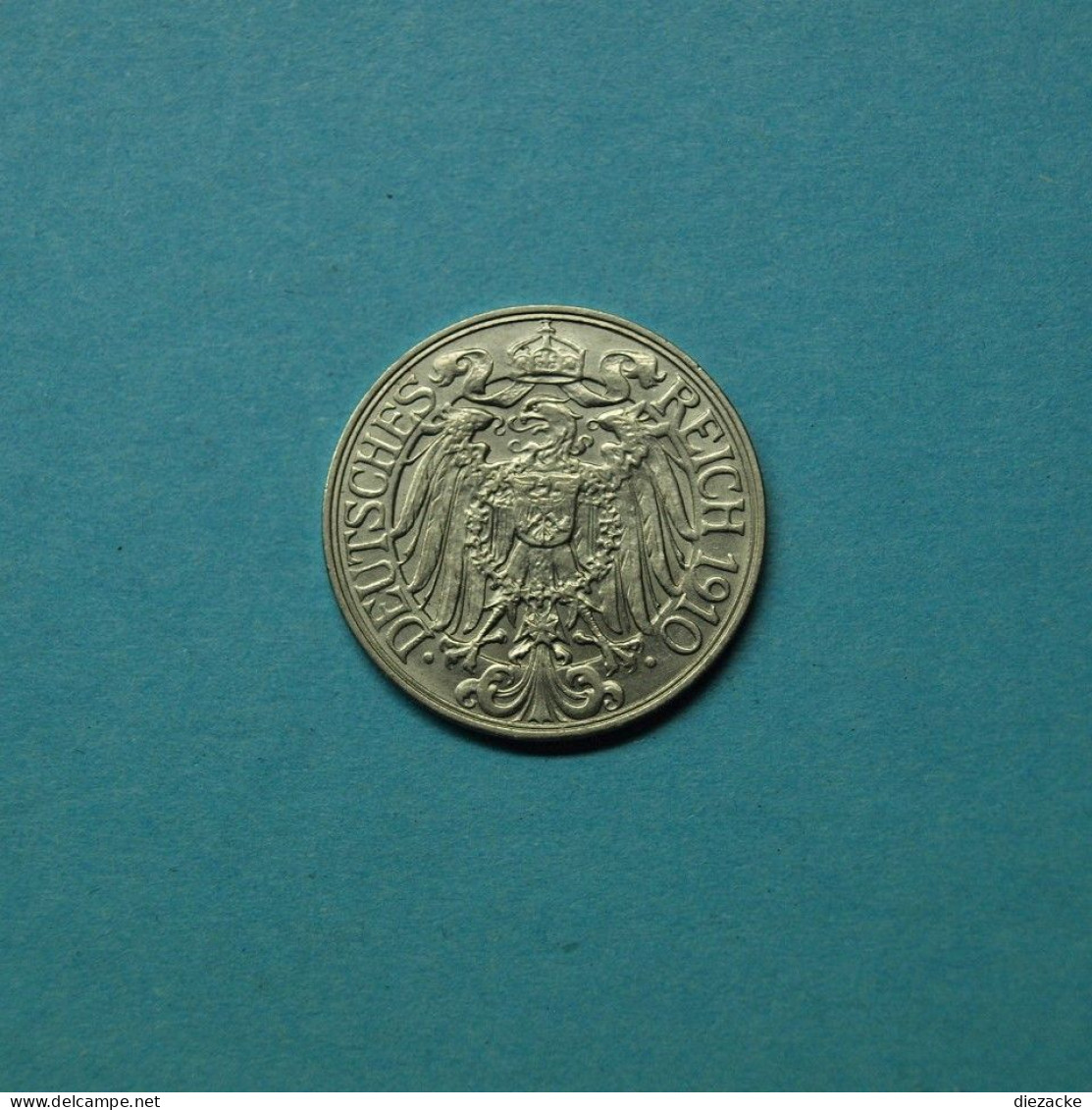 Kaiserreich 1910 A 25 Pfennig (WK043 - Other & Unclassified