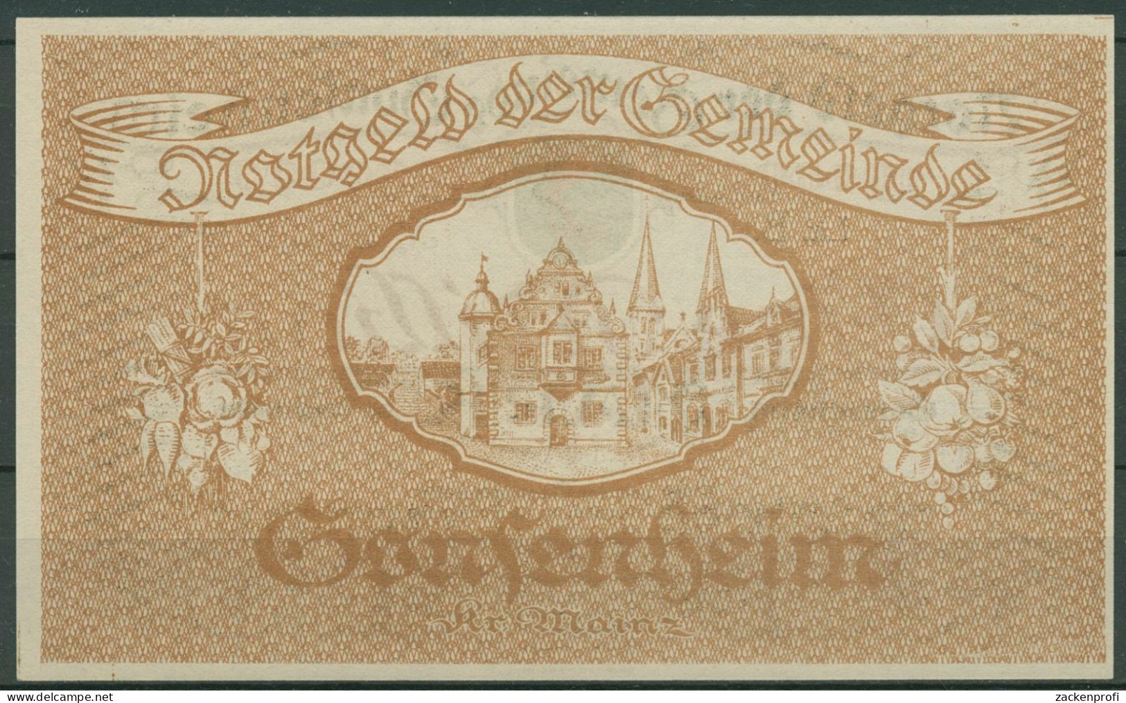 Gonsenheim 1 Million Mark 1923, Keller 1850, Kassenfrisch (K1631) - Otros & Sin Clasificación