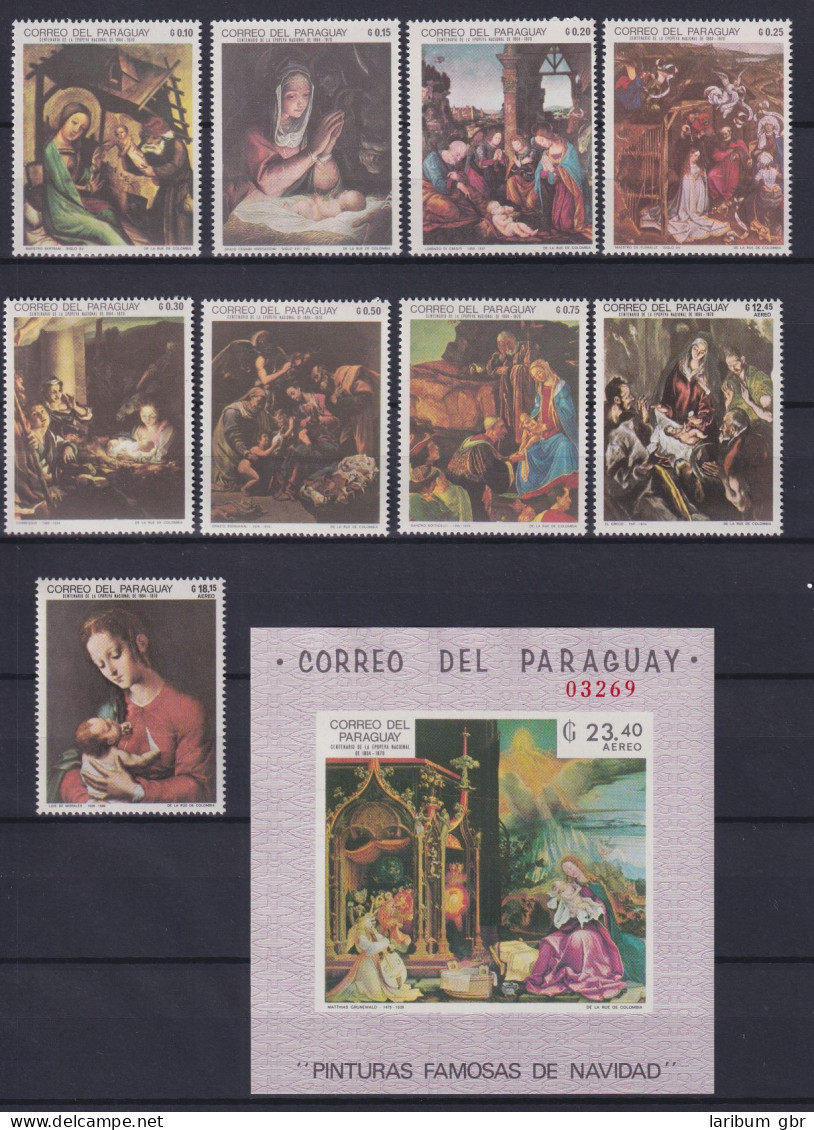 Paraguay Block 133 + 1983-1991 Postfrisch Kunst #ND231 - Paraguay