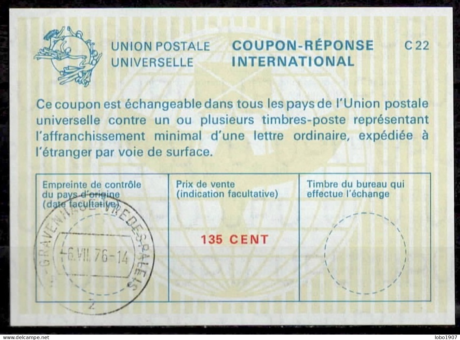 UNITED NATIONS INTERNATIONAL COURT OF JUSTICE THE HAGUE  Collection 50 Int. Reply Coupon Reponse Antwortschein IRC IAS