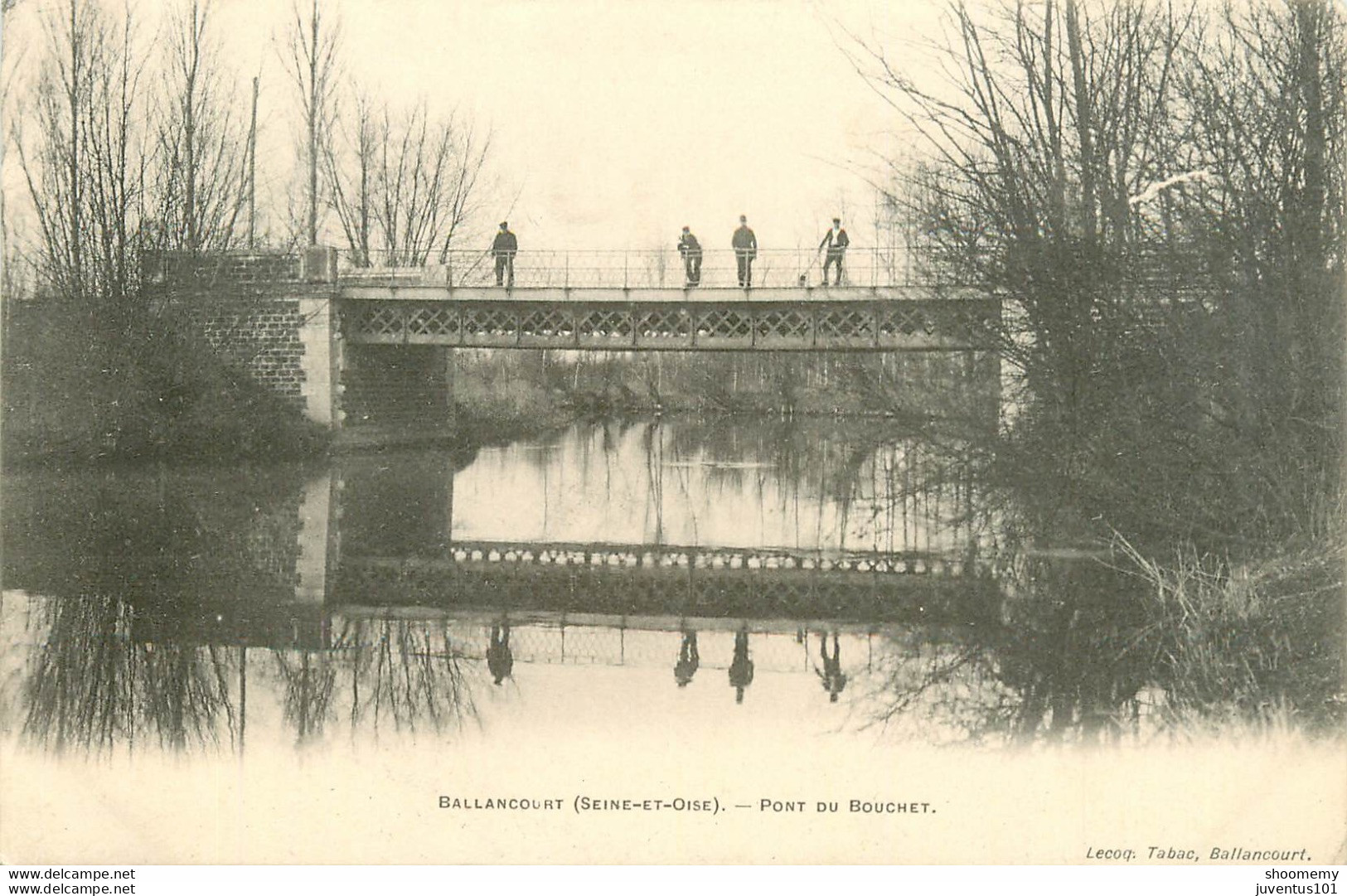 CPA Ballancourt-Pont Du Bouchet-Timbre      L1697 - Ballancourt Sur Essonne