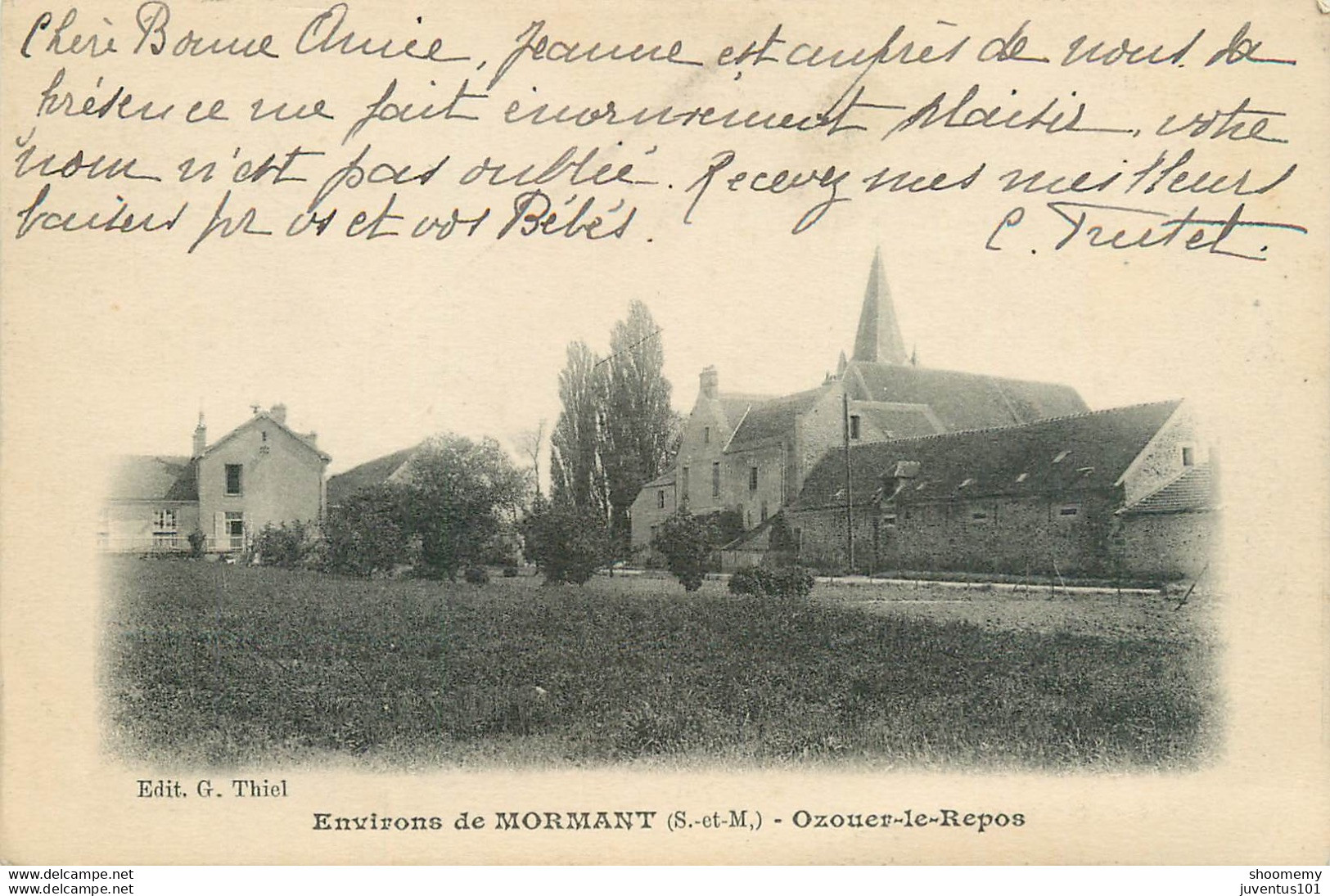 CPA Environs De Mormant-Ozouer Le Repos-Timbre     L2046 - Mormant