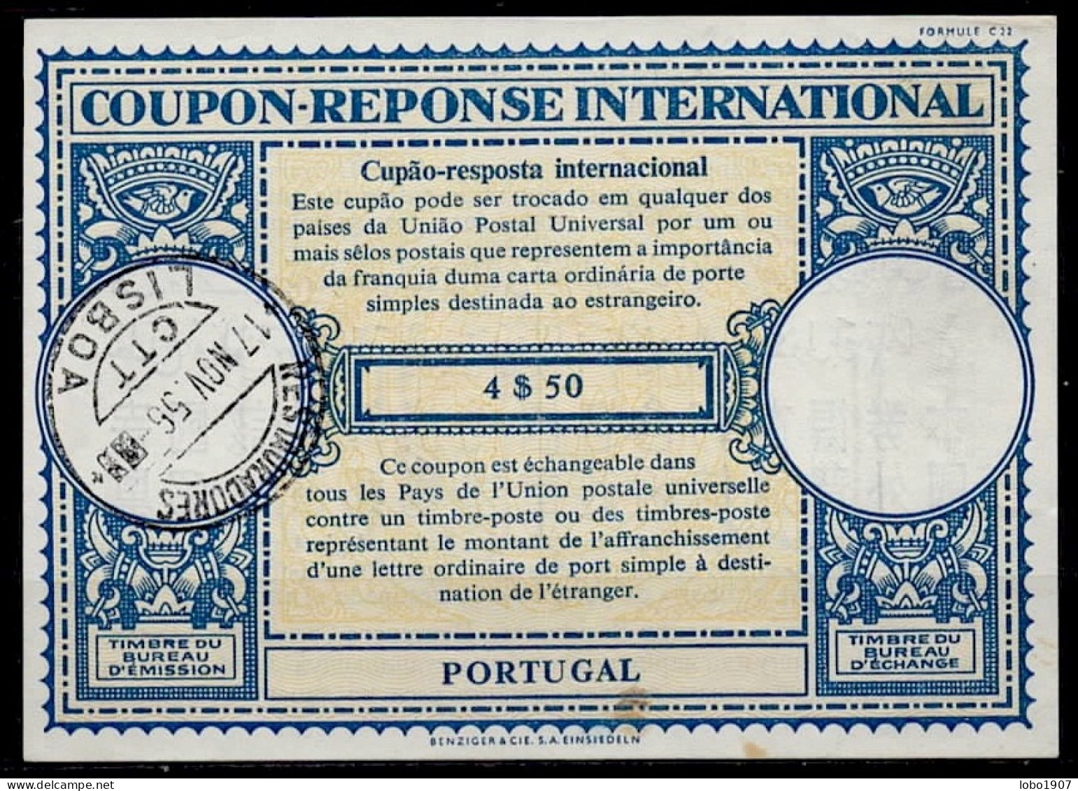 PORTUGAL  Collection Of 17 International Reply Coupon Reponse Antwortschein Cupon De Respuesta Cupao Resposta  IRC IAS - Postwaardestukken