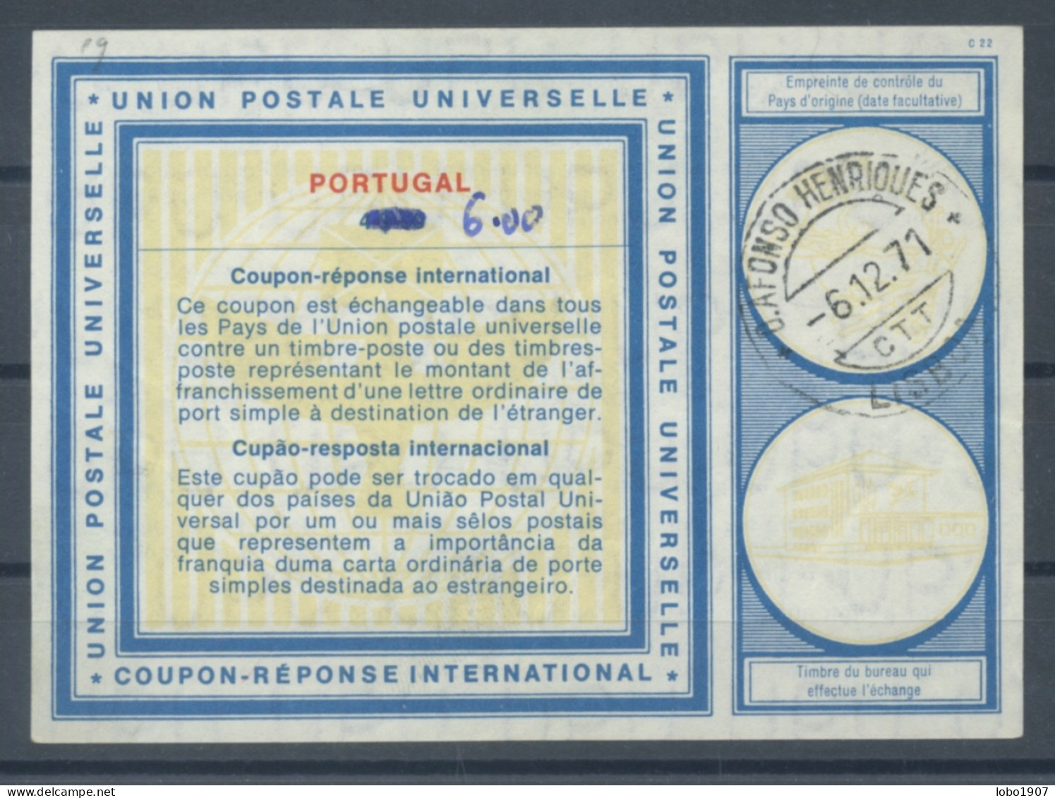 PORTUGAL  Collection of 17 International Reply Coupon Reponse Antwortschein Cupon de Respuesta Cupao Resposta  IRC IAS