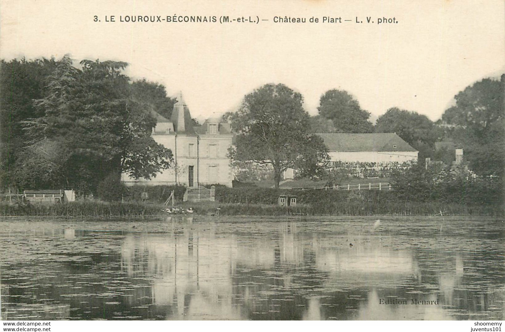 CPA Le Louroux Béconnais-Château De Piart      L1519 - Le Louroux Beconnais