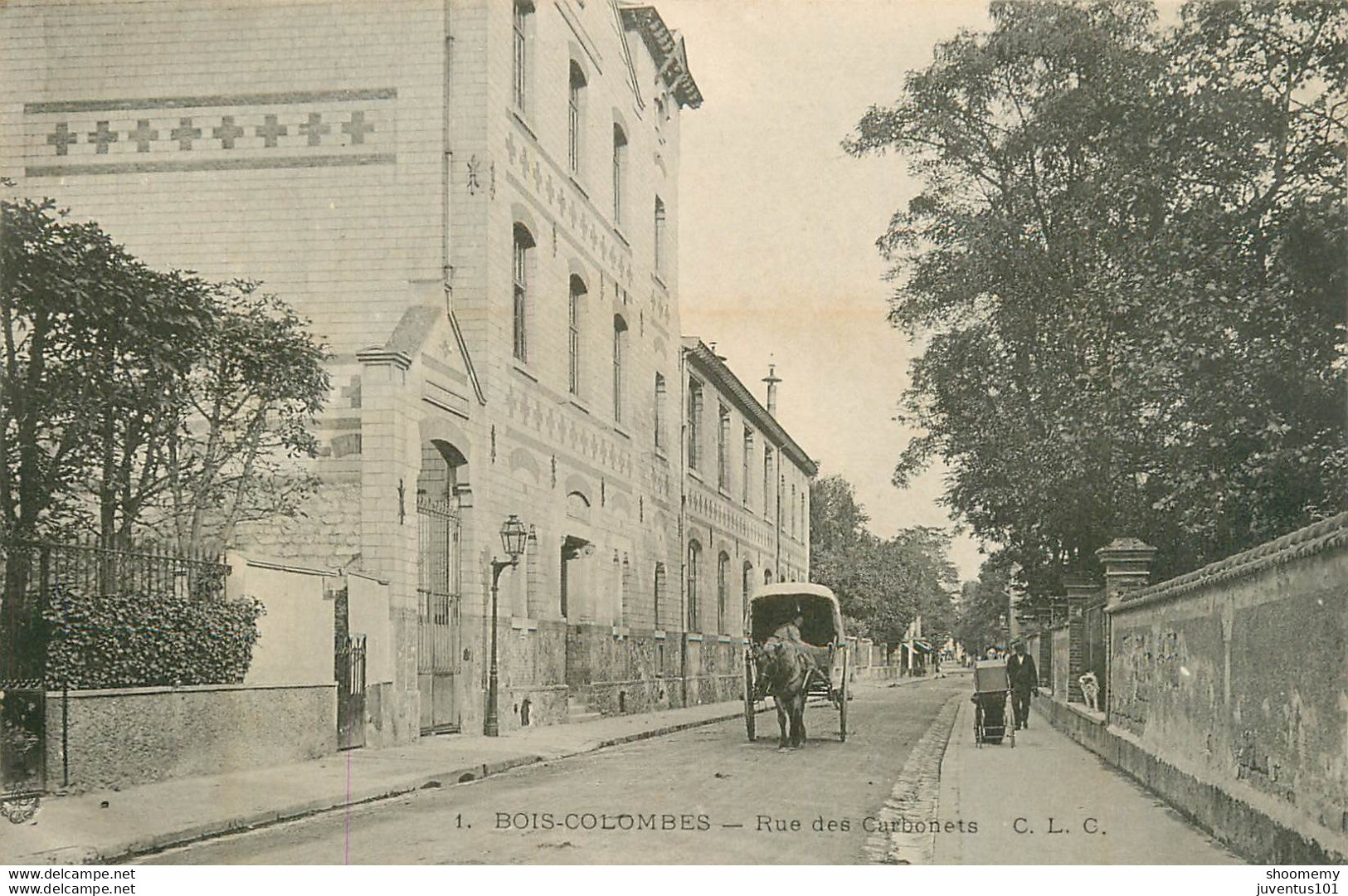 CPA Bois Colombes-Rue Des Carbonets-1      L1696 - Colombes