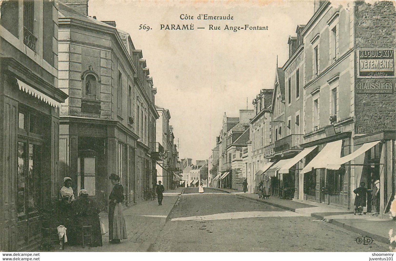 CPA Paramé-Rue Ange Fontant         L1511 - Parame