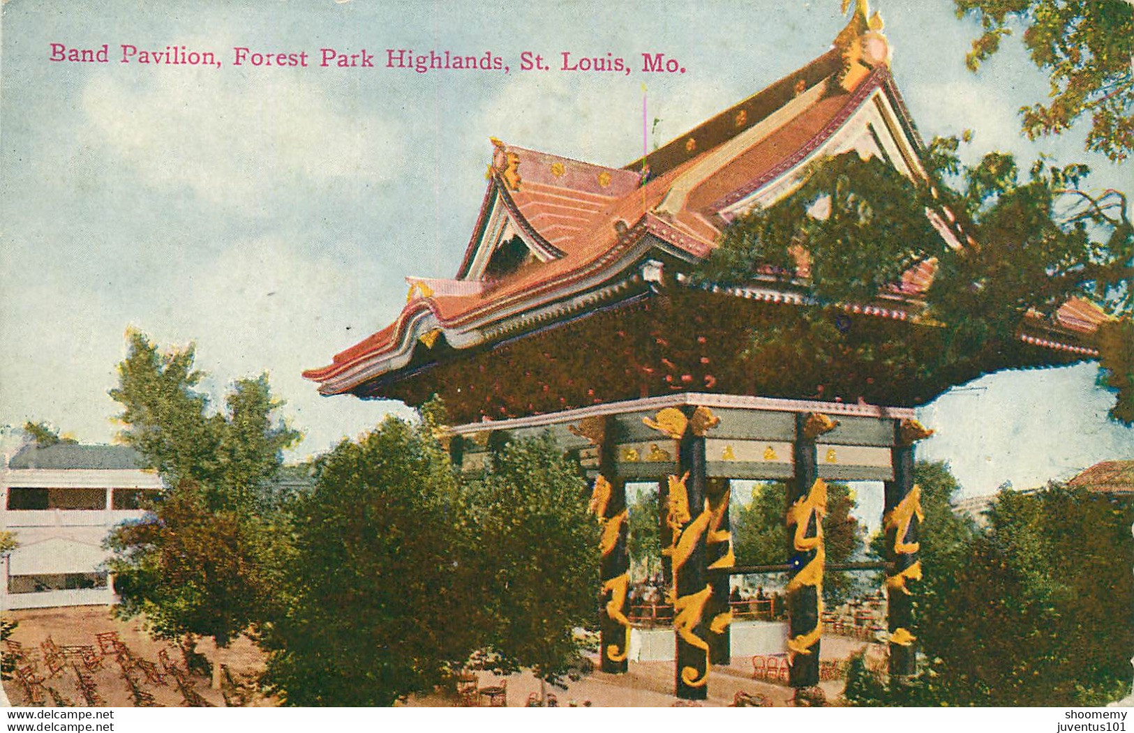 CPA Band Pavilion,Forest Park Highlands,St Louis      L2090 - St Louis – Missouri