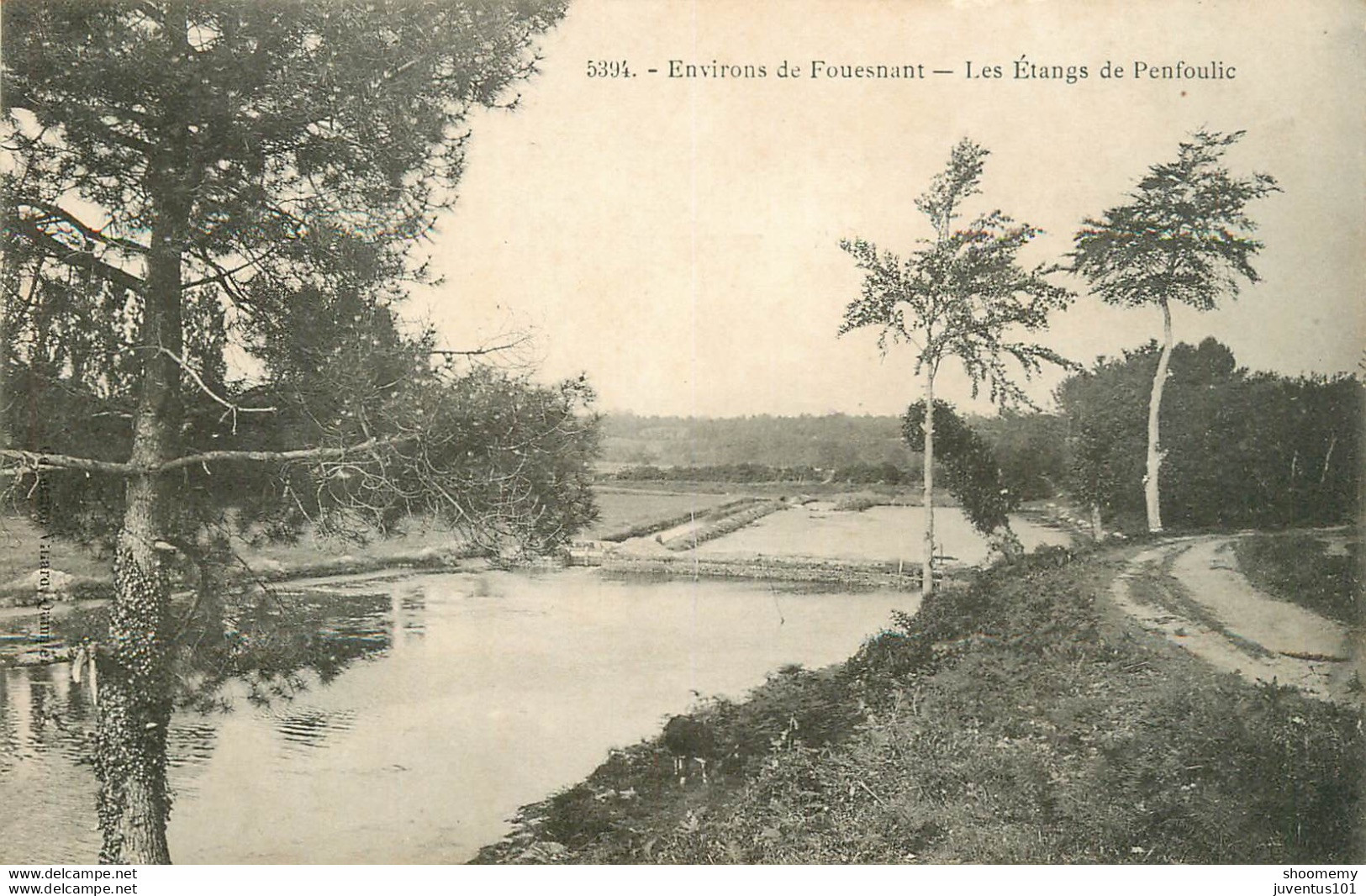 CPA Environs De Fouesnant-Les étangs De Penfoulic-5394      L2091 - Fouesnant