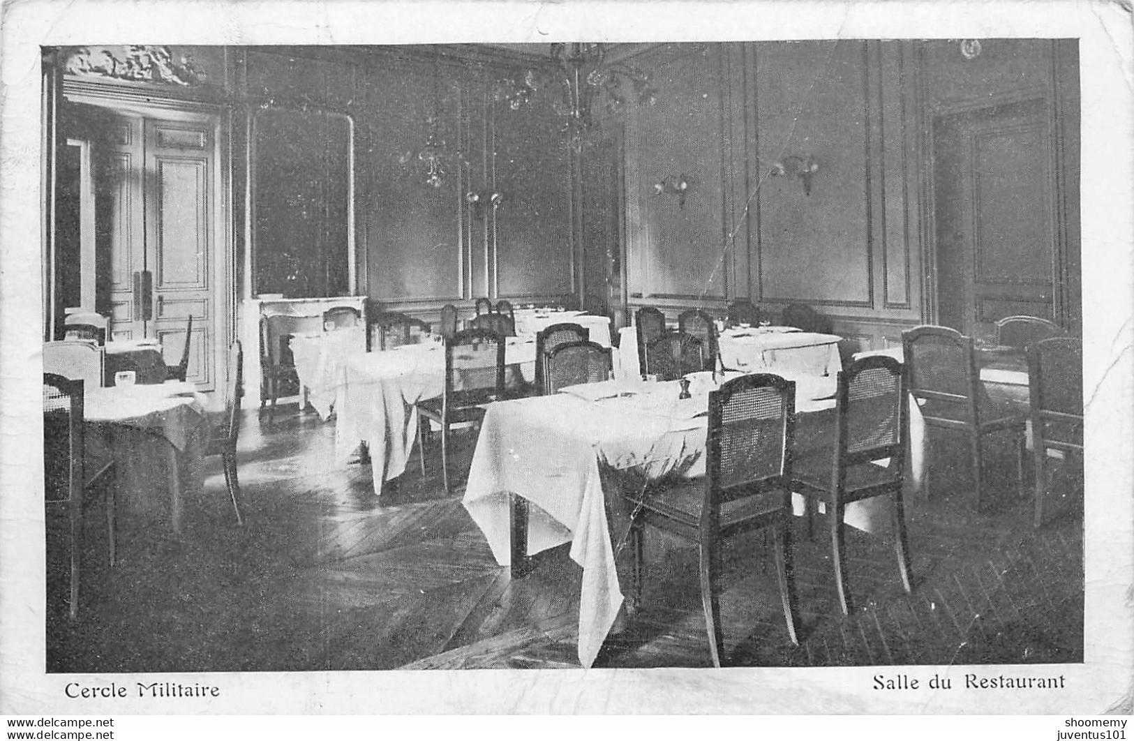 CPA Cercle Militaire-Salle Du Restaurant-état Mauvais     L2092 - Autres & Non Classés