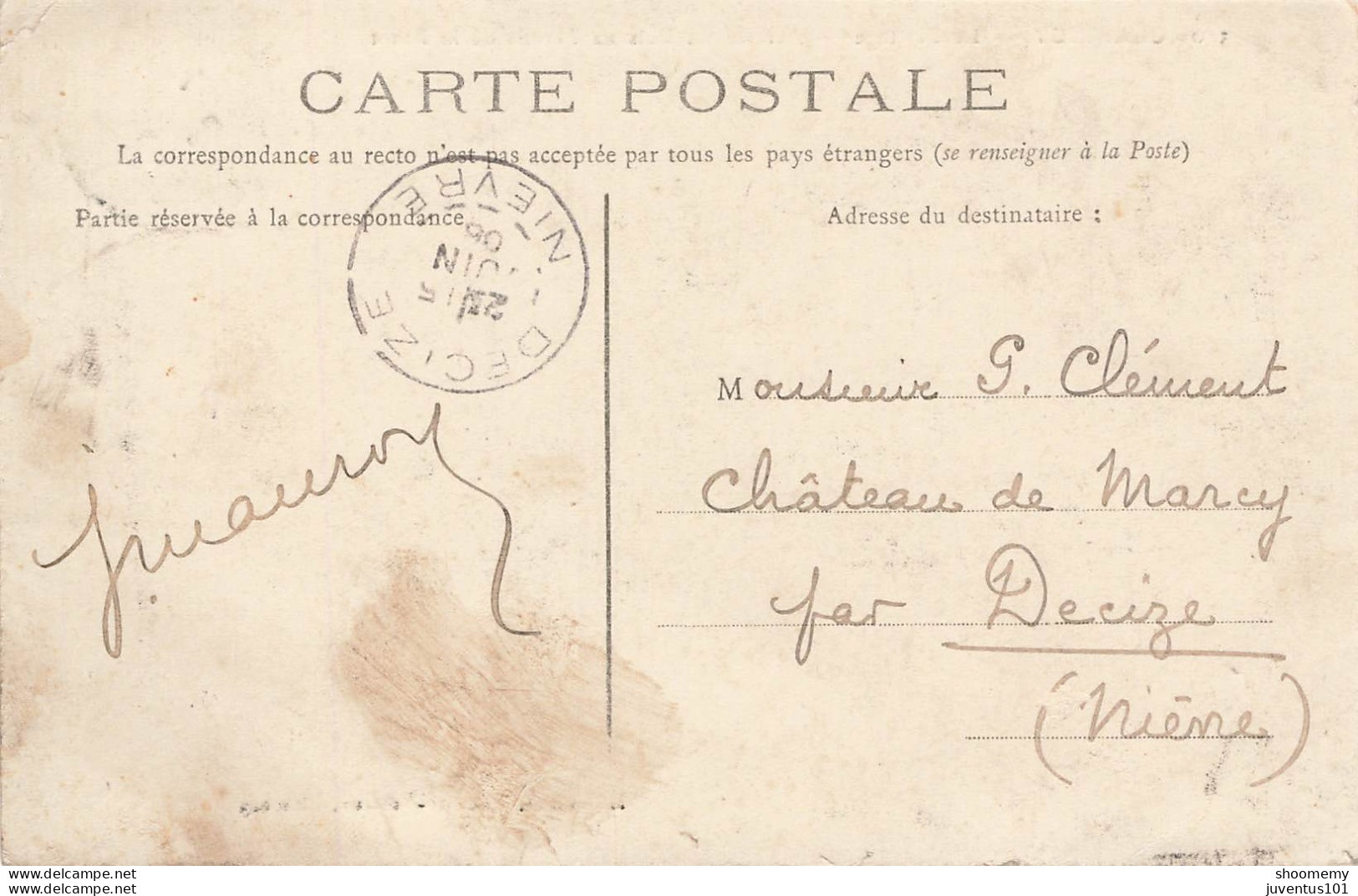 CPA Clamecy-Le Flottage-Arrivée Du Bois Au Pertuis De La Forêt-310-Timbre     L2426 - Clamecy