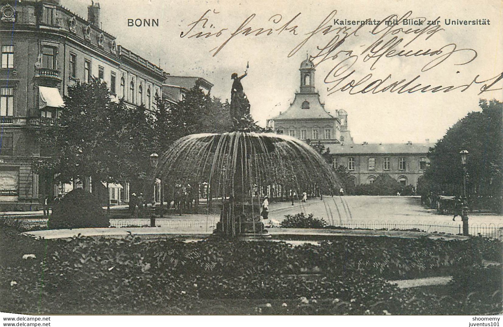 CPA Bonn-Kaiserplatz Mit Blick Zur Universität-Timbre    L1971 - Bonn