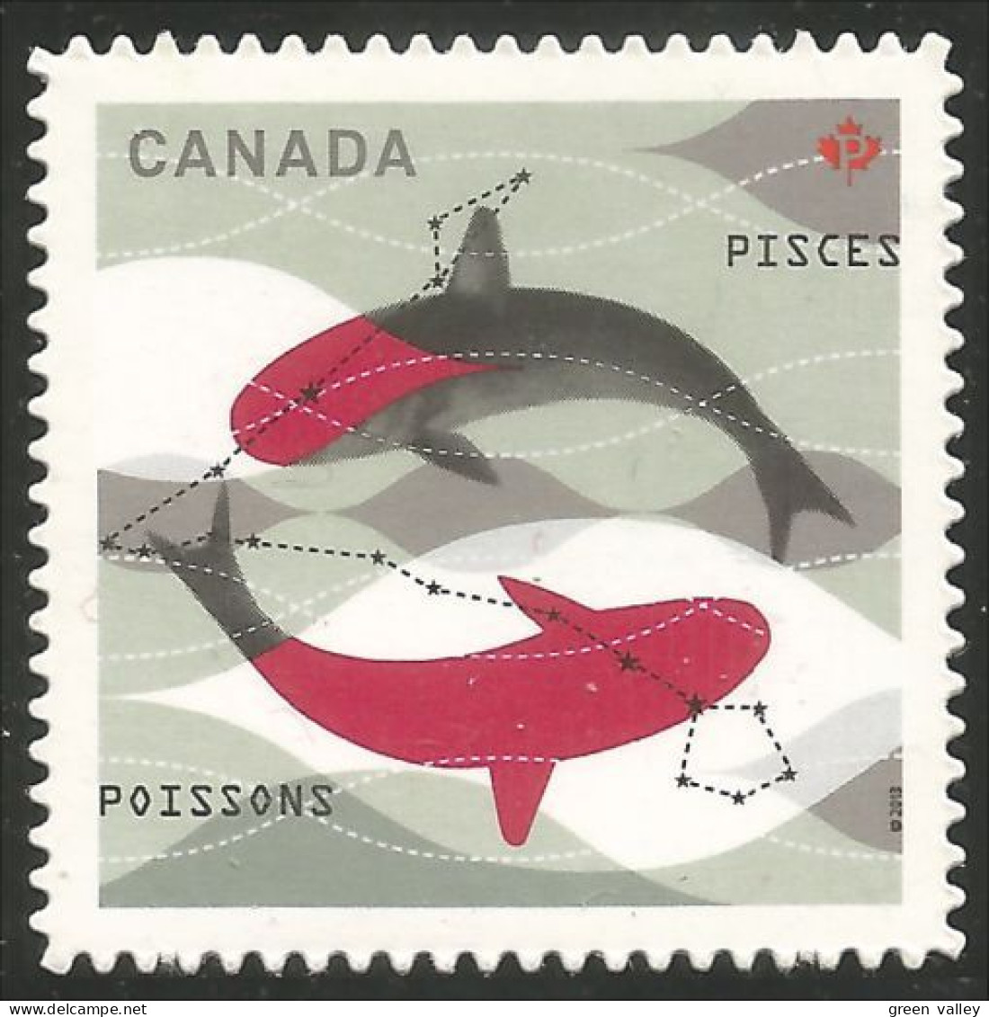 Canada Poissons Pisces Annual Collection Annuelle MNH ** Neuf SC (C24-60ib) - Astrologie