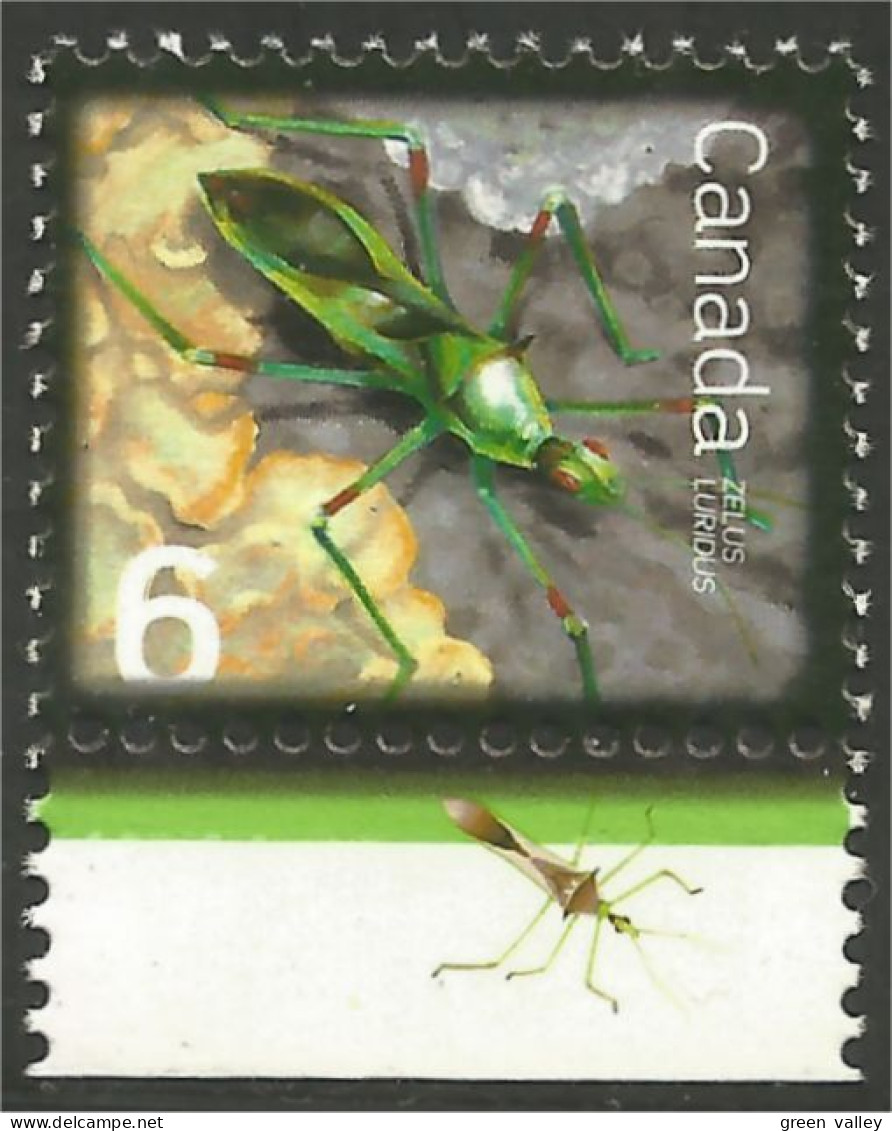 Canada Insecte Insect Insekt Assassin Bug Punaise Assassine MNH ** Neuf SC (C24-07bf) - Nuevos