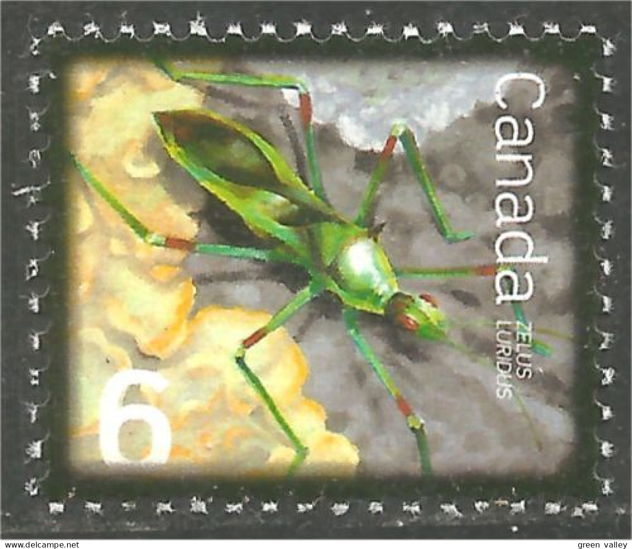 Canada Insecte Insect Insekt Assassin Bug Punaise Assassine MNH ** Neuf SC (C24-07b) - Sonstige