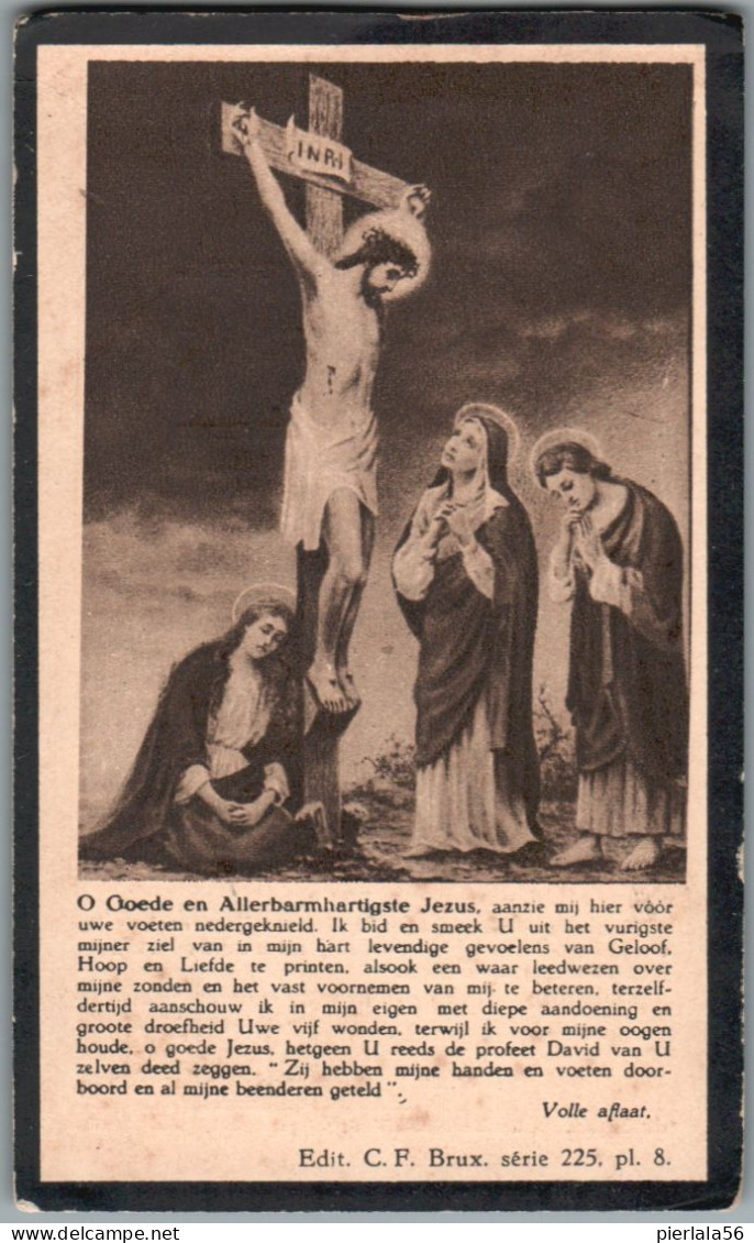 Bidprentje Strijpen - De Pryck Maria (1870-1927) - Images Religieuses