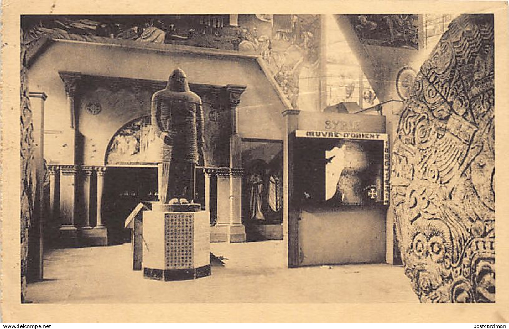 Syrie - Entrée Du Pavillon Des Missions Catholiques à L'Exposition Coloniale De Paris De 1931 - Ed. Soeurs De Saint-Jose - Syrien